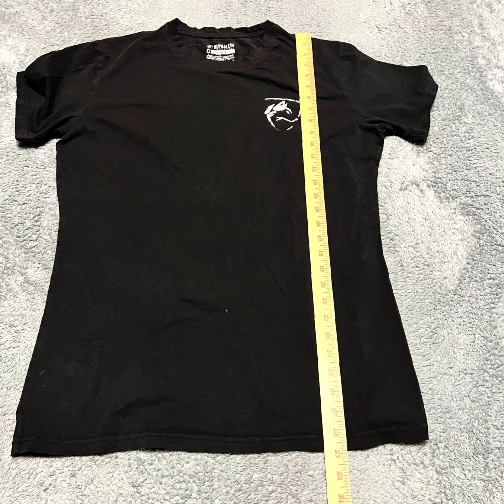 Vintage Alphalete Shirt Mens Large Performance Black Proud But Never Satisfied L Mens Size US L / EU 52-54 / 3 - 7 Thumbnail