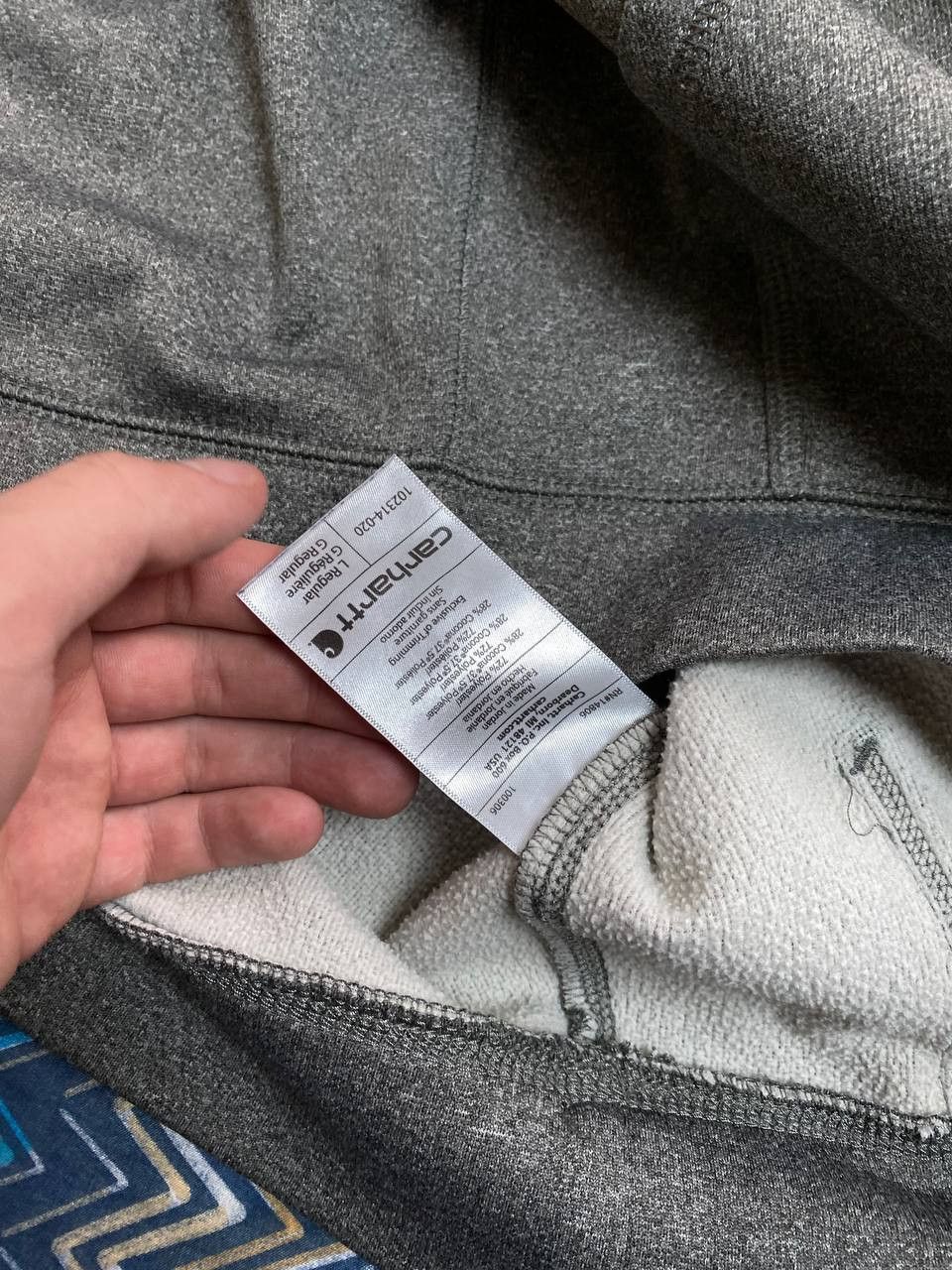 Carhartt × Vintage Carhartt Vintage Workers Distressed Faded Y2K Hoodie Size US L / EU 52-54 / 3 - 3 Thumbnail