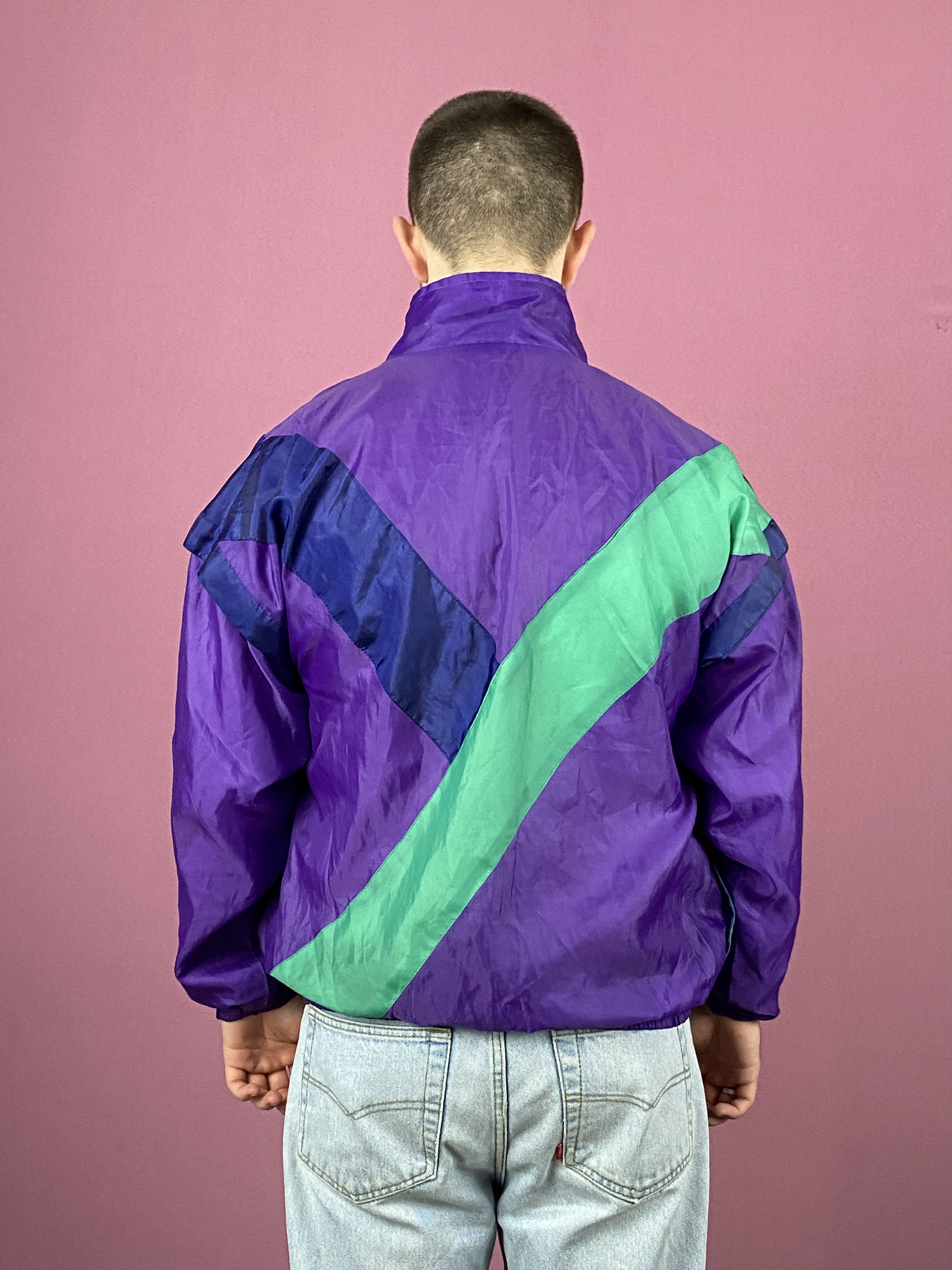 Vintage 90s Creation Vintage Men's Windbreaker Jacket - M Size US M / EU 48-50 / 2 - 3 Thumbnail