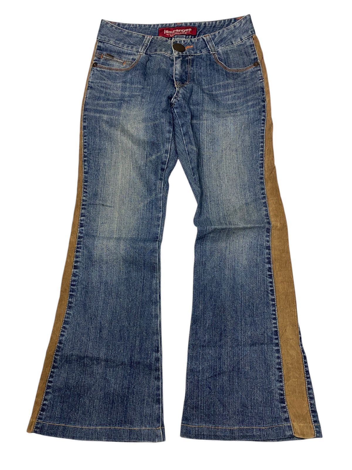 If Six Was Nine 2000's Jambagee Flared Bootcut Jeans Size US 27 - 1 Thumbnail