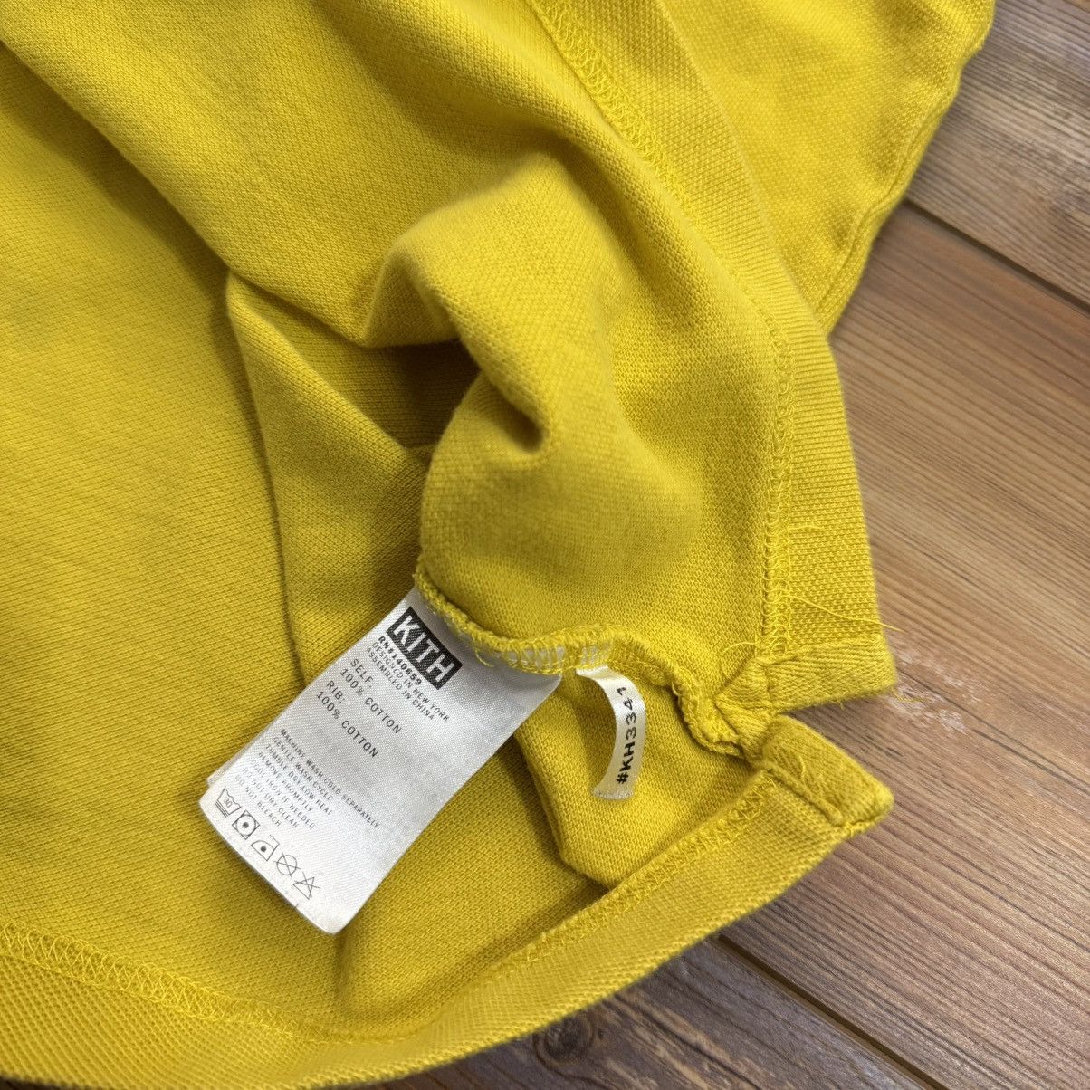 Kith KITH Pique SS US Logo Pocket Yellow Tee Shirt Size US S / EU 44-46 / 1 - 3 Thumbnail
