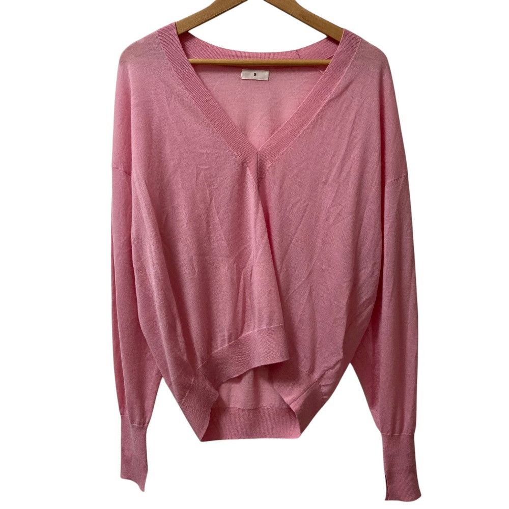 Other Other TOMORROWLAND B Cashmere V Neck Pullover Knit Textile Tops DUTY FREE for USA Size ONE SIZE - 1 Thumbnail
