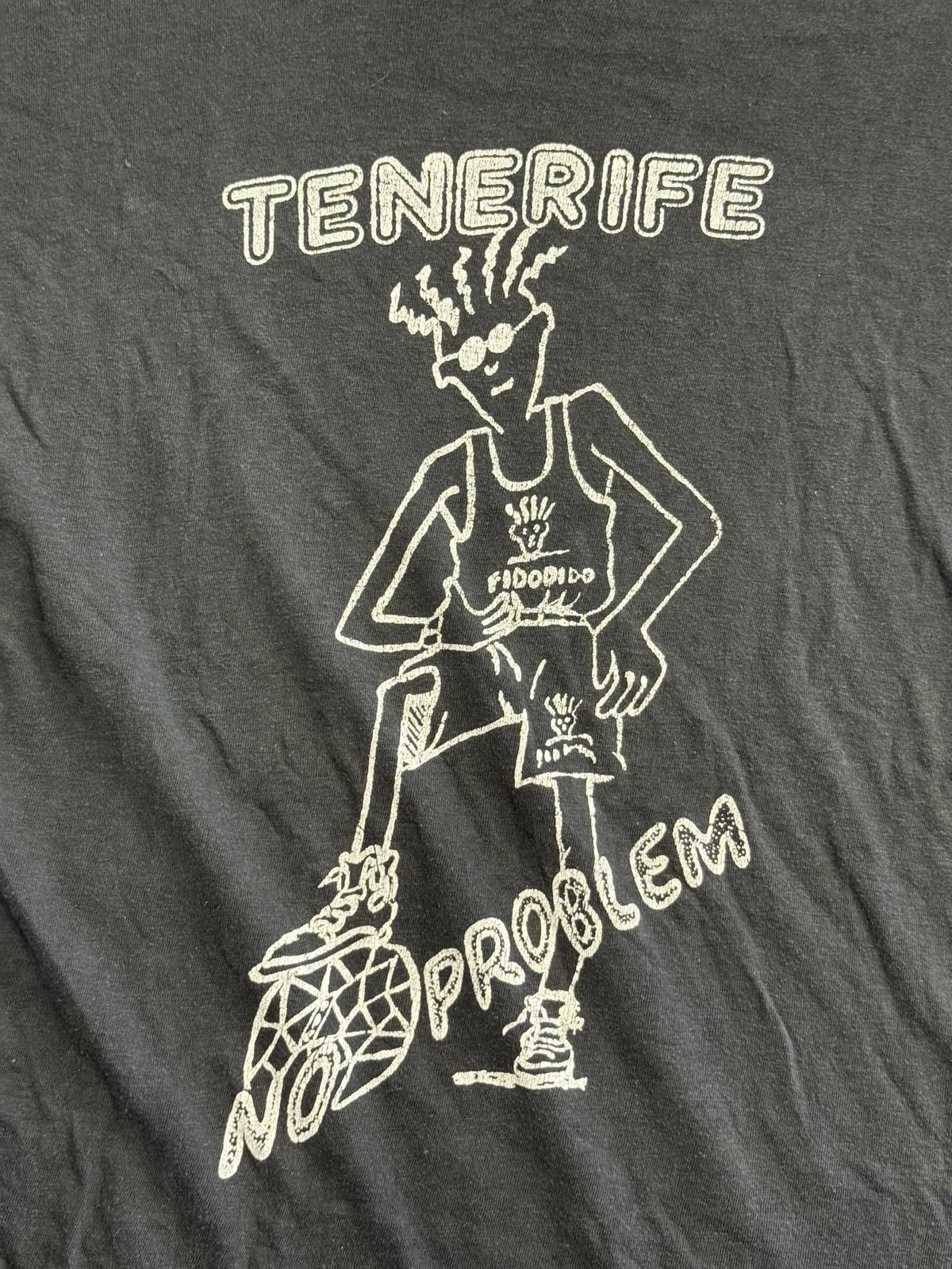 Designer Vintage Fido Dido T-shirt Tenerife No Problem Basketball - L Size US L / EU 52-54 / 3 - 2 Thumbnail