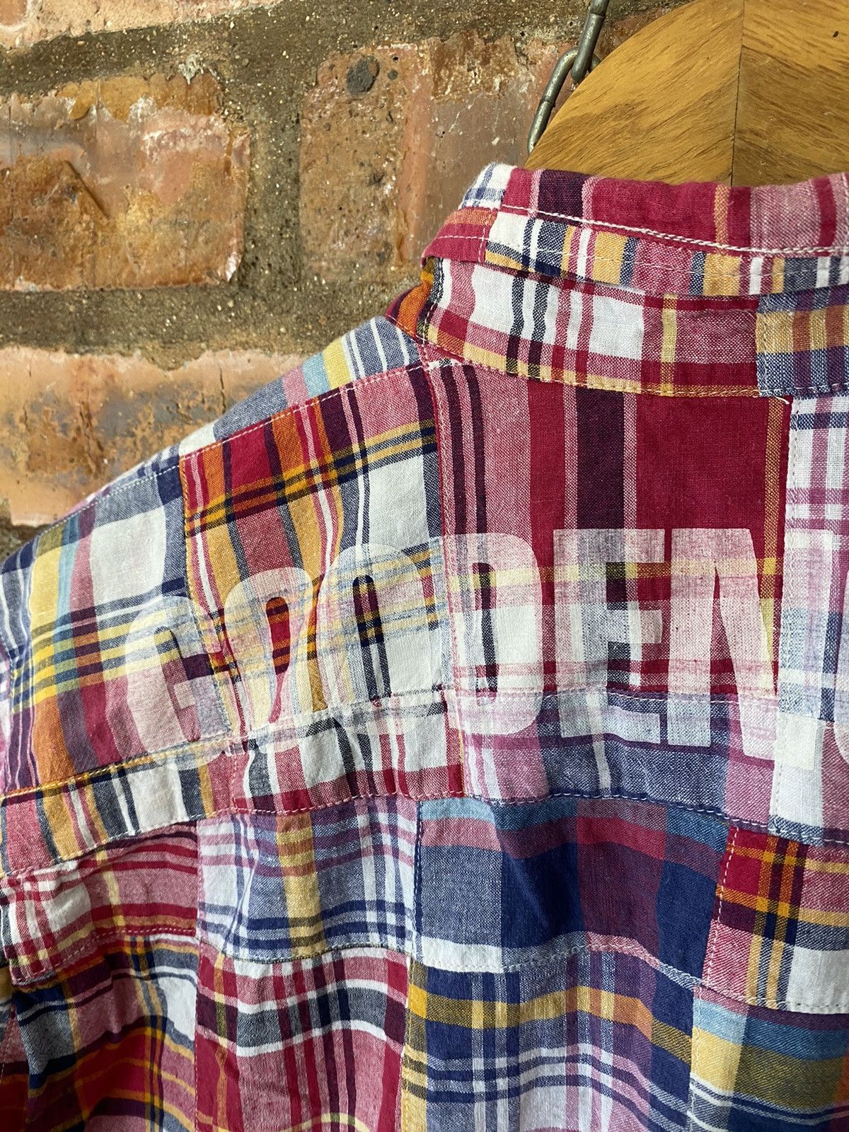 Fragment Design SS1998 GDEH patchwork button up Size US M / EU 48-50 / 2 - 12 Thumbnail