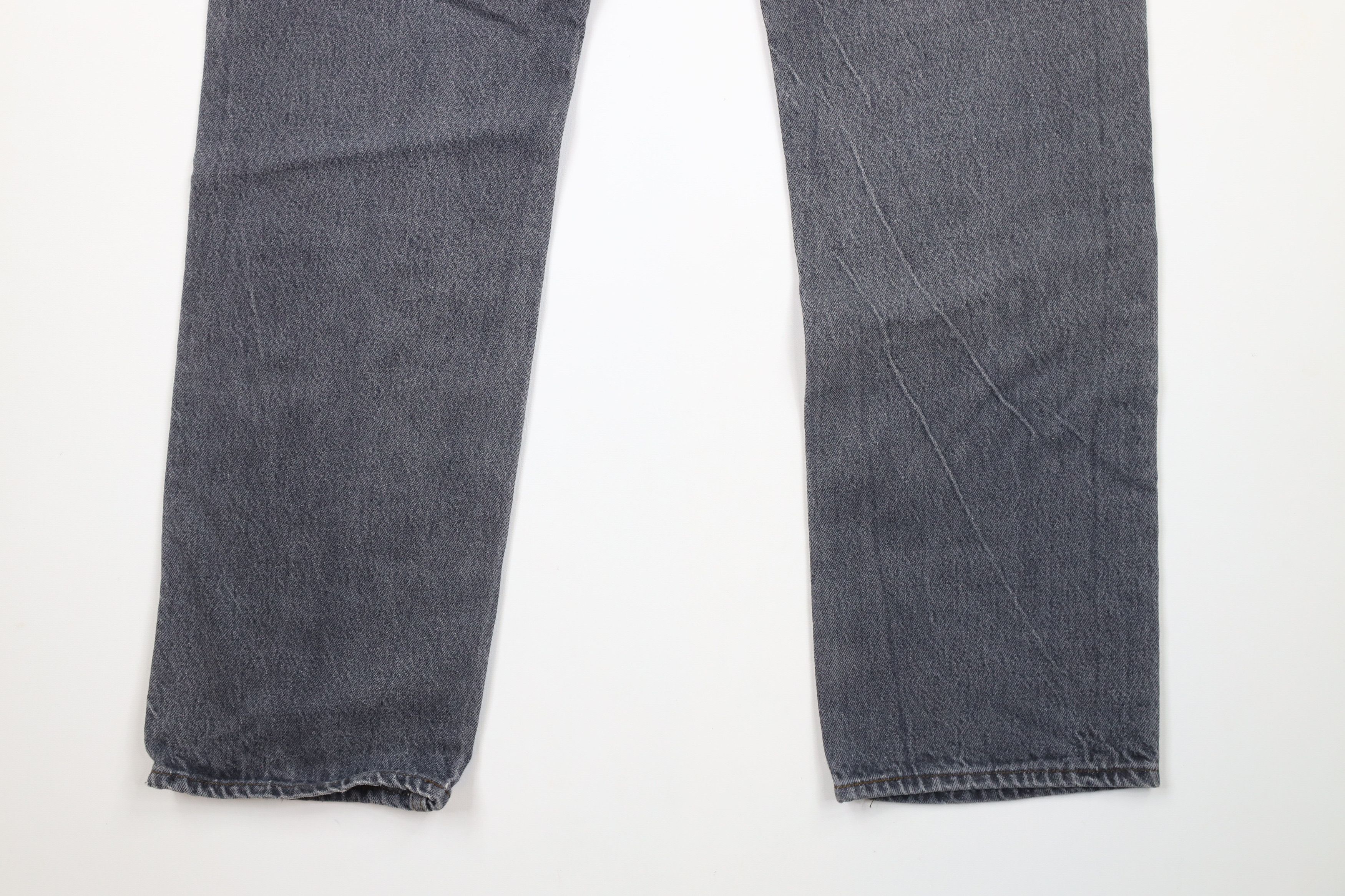 Levi's × Vintage Vintage 80s Levis Button Fly Original Fit Jeans Gray USA Size US 30 / EU 46 - 11 Thumbnail