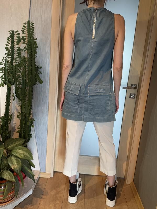 Rick Owens Rick Owens denim tunic Size S / US 4 / IT 40 - 4 Thumbnail
