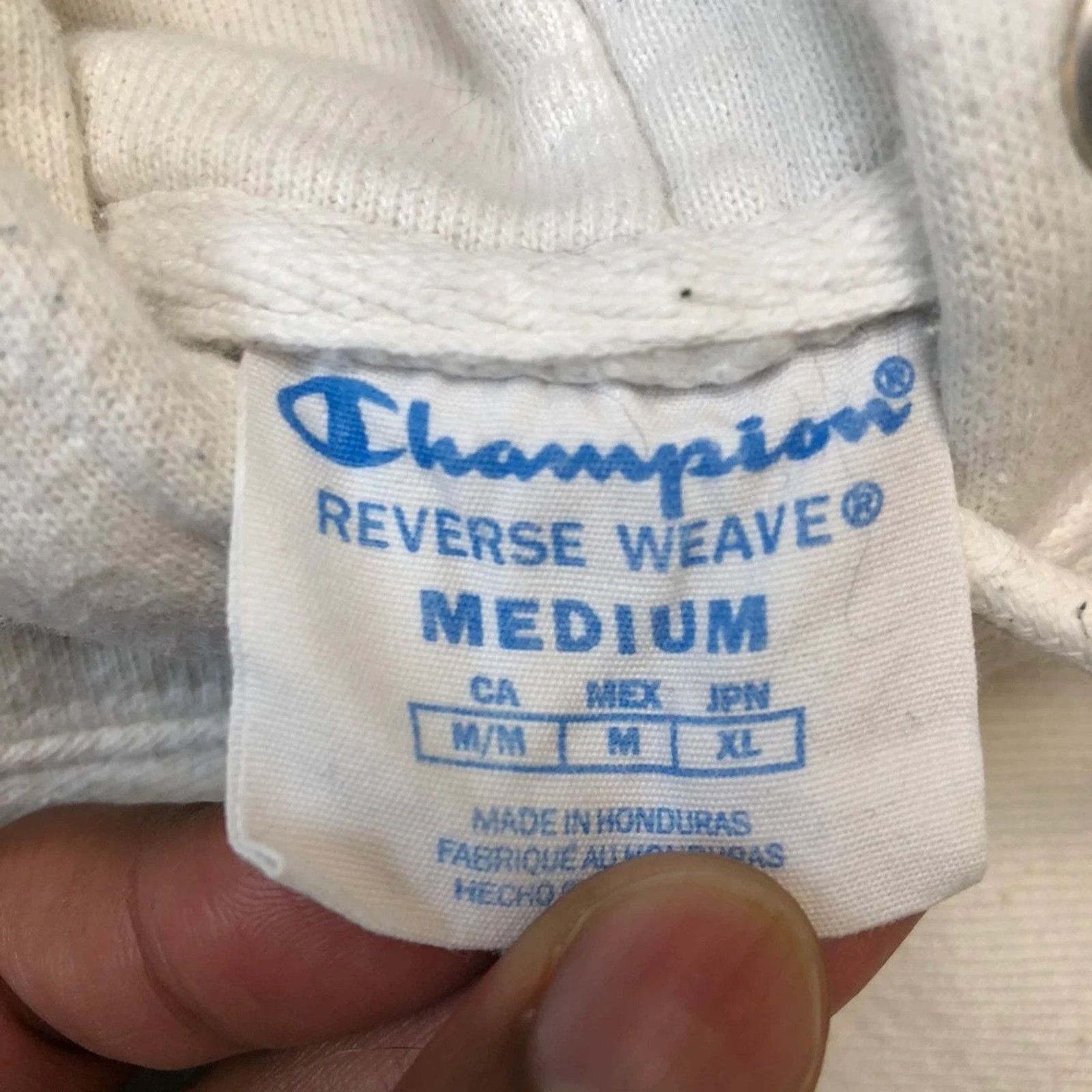 Champion × Vintage Champion Hoodie Reverse Weave Pullover Hooded Sweatshirt Size M / US 6-8 / IT 42-44 - 8 Thumbnail