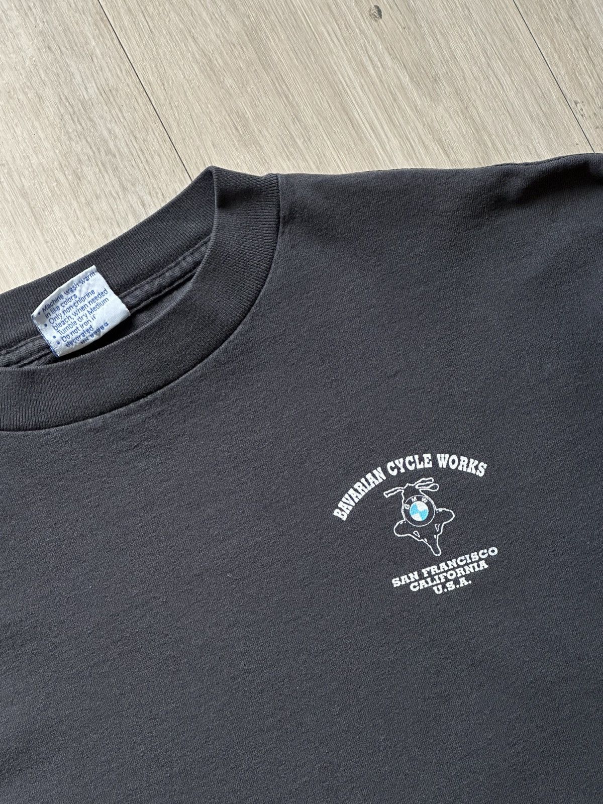 BMW Vintage BMW Motorcycle Long Sleeve Shirt Medium Size US M / EU 48-50 / 2 - 2 Thumbnail