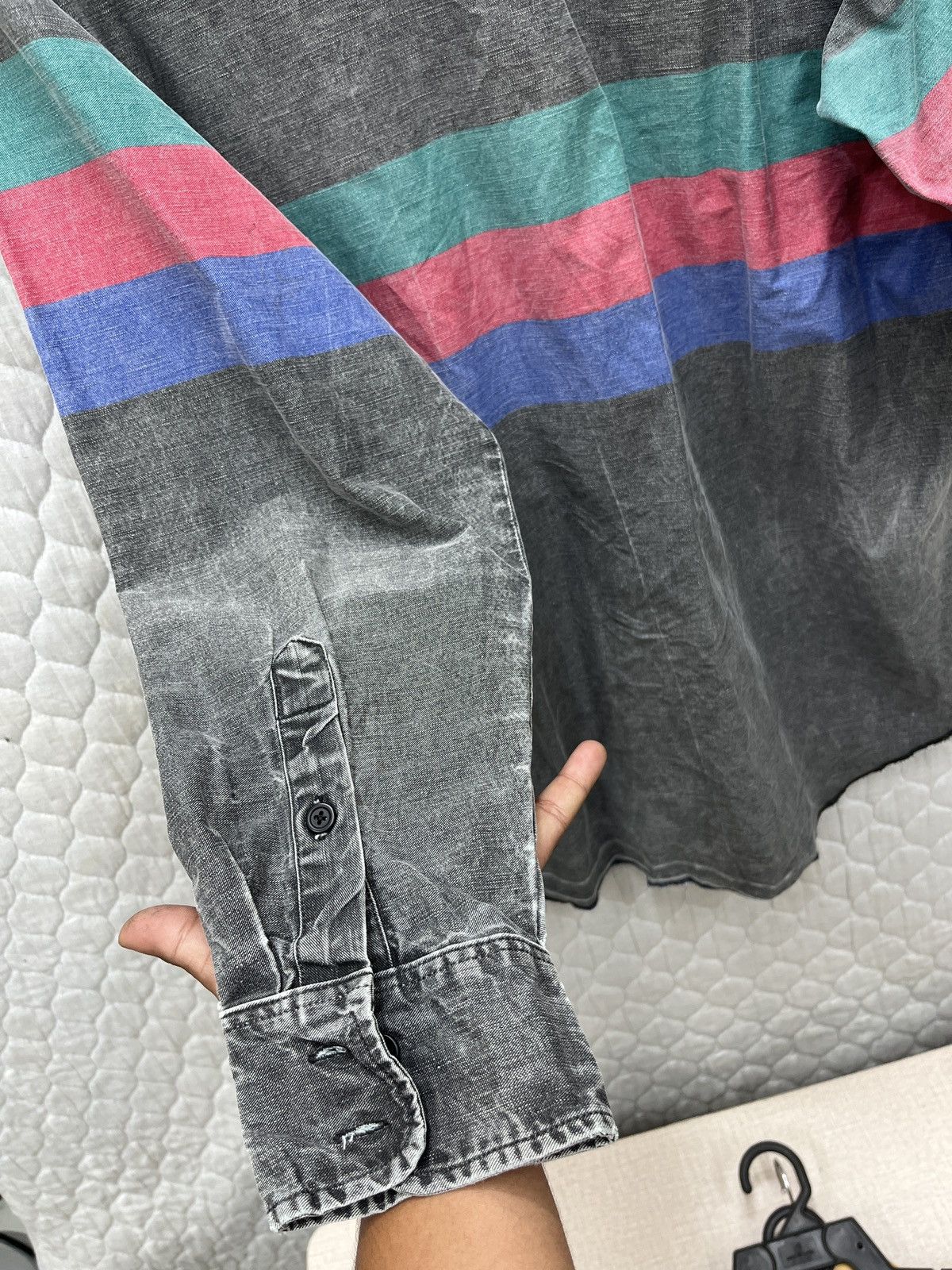 Wrangler 🔥🔥🔥ARCHIVE VINTAGE WRANGLER BRUSH POPPER SHIRTS Size US L / EU 52-54 / 3 - 11 Thumbnail