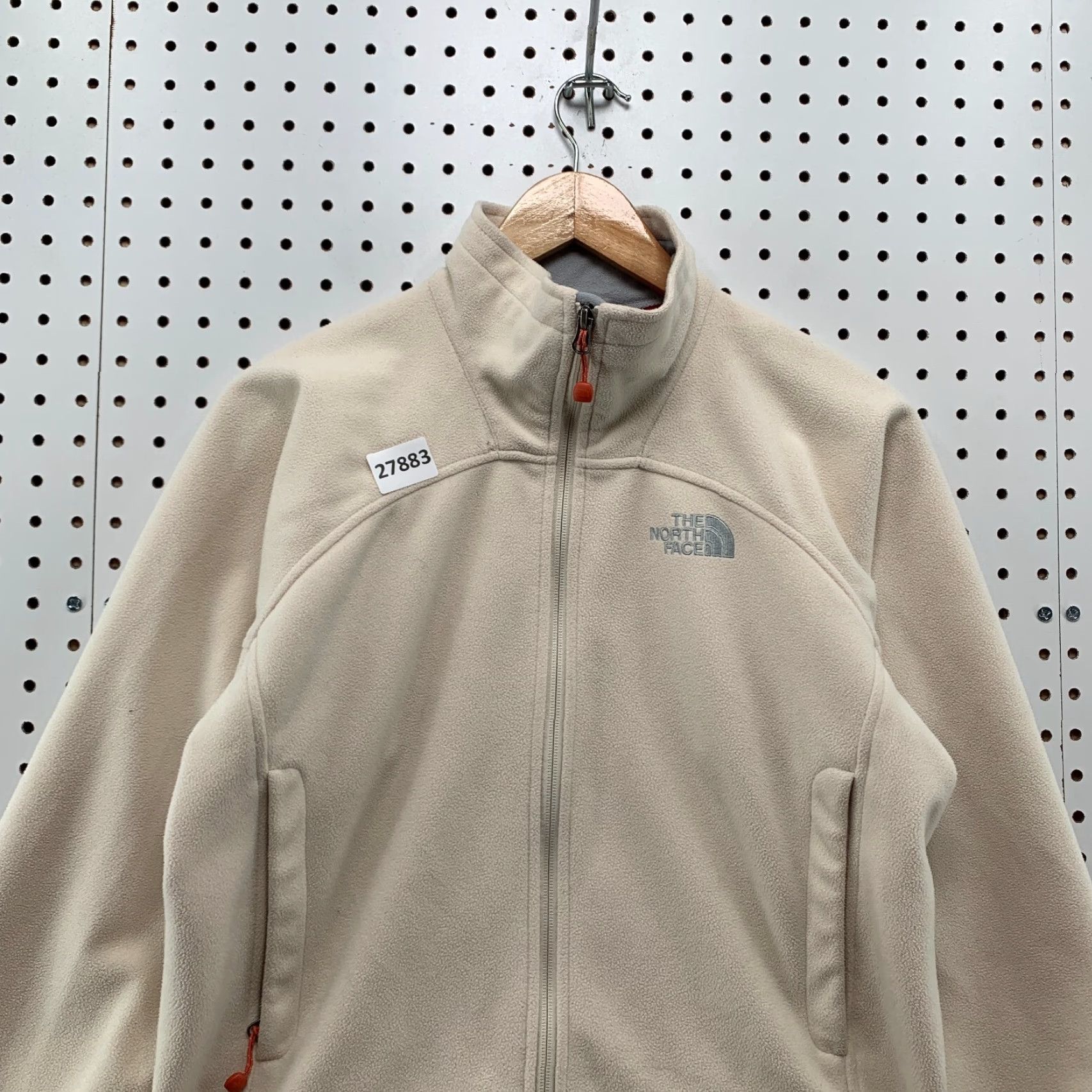 The North Face The North Face Windfall Fleece Jacket Beige Pink Womens Small 20.5X23.5 Size S / US 4 / IT 40 - 5 Thumbnail
