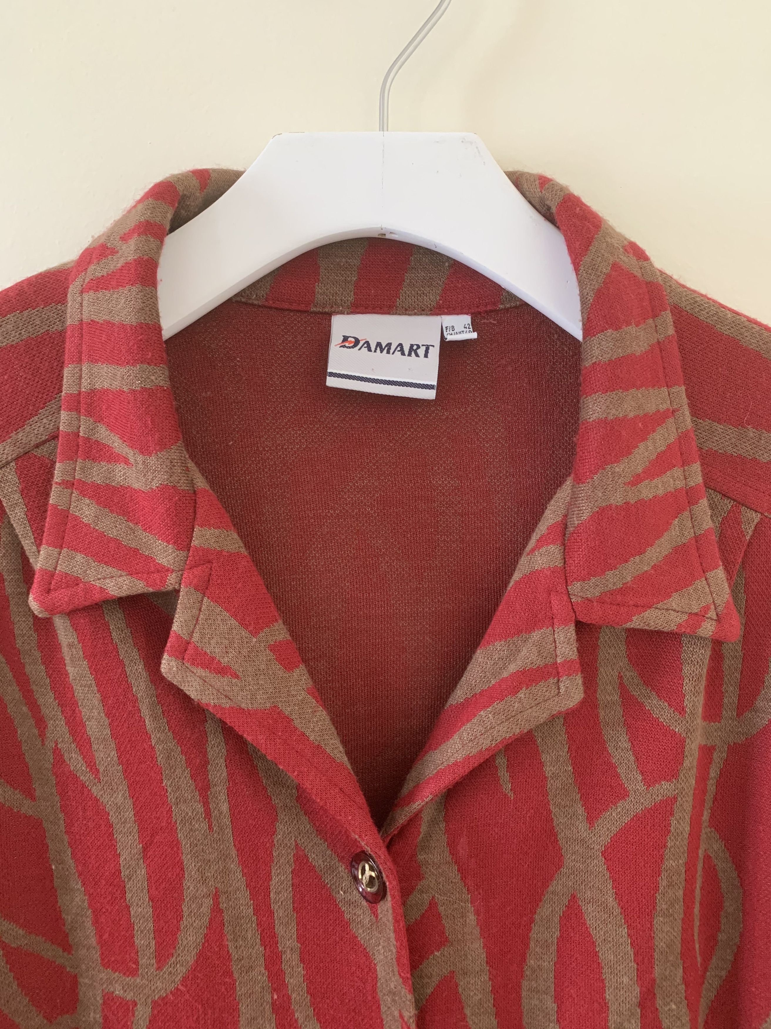 Vintage Long Blouse Size M / US 6-8 / IT 42-44 - 3 Thumbnail