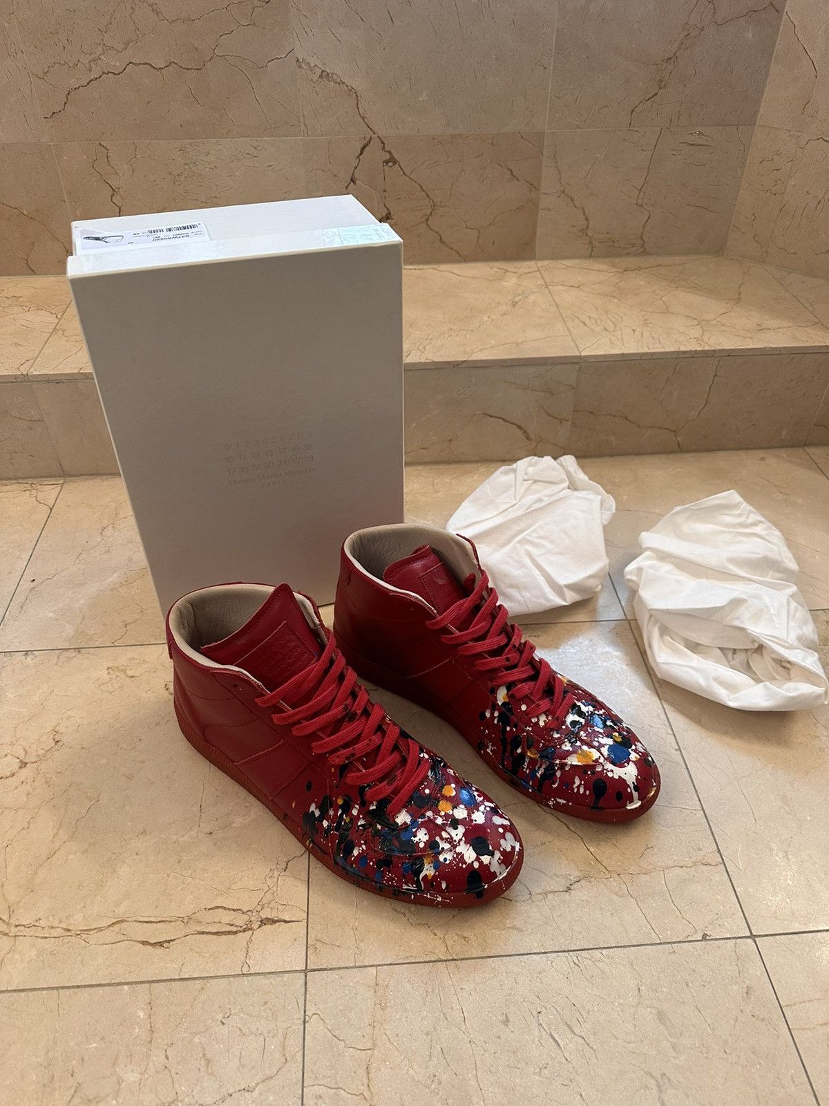 Maison Margiela Maison Margiela Paint Splatter size 46 us13 Size US 13 / EU 46 - 9 Thumbnail