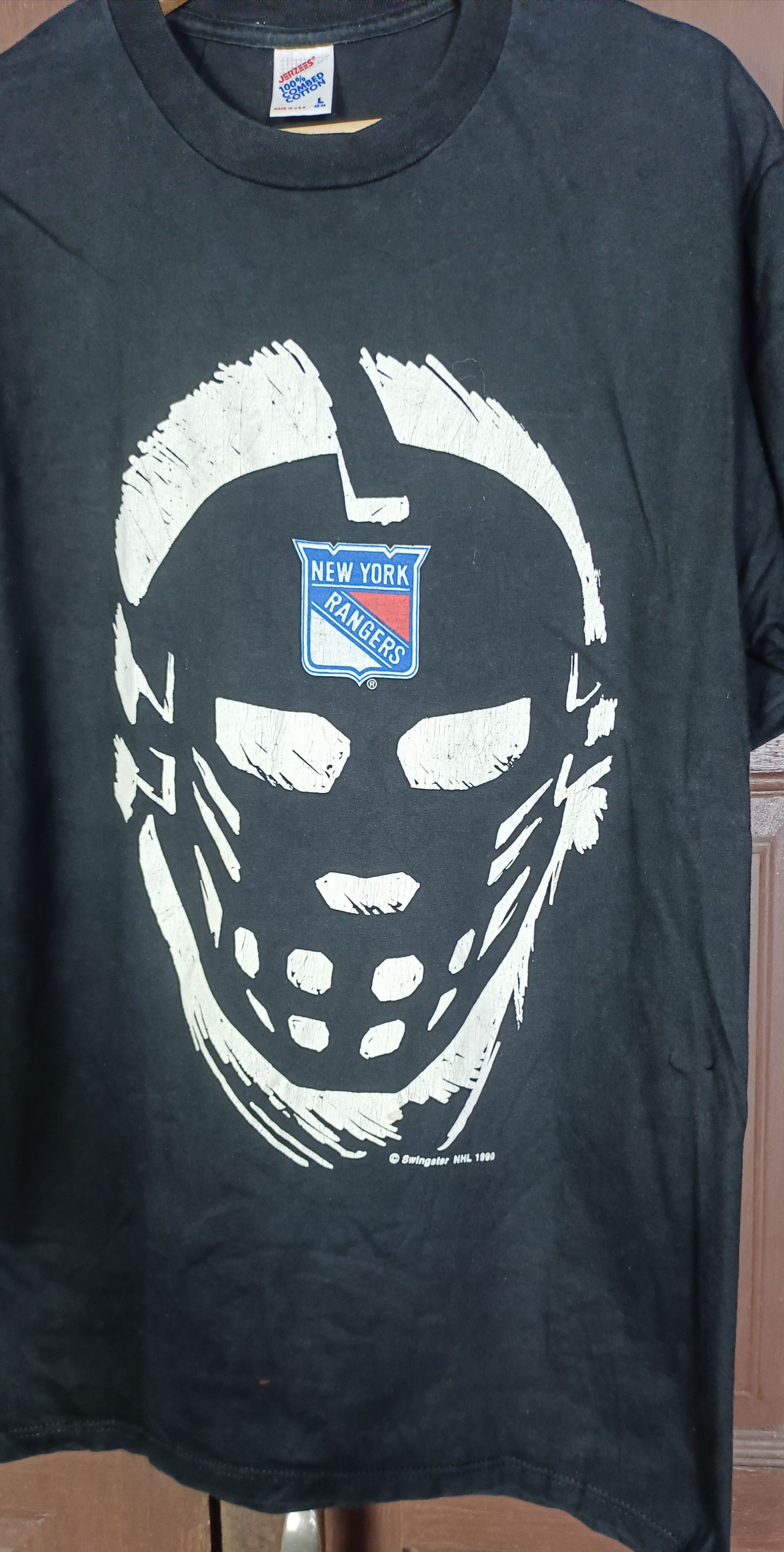 NHL × Vintage Vintage 90s🔥 Swingster NHL New York Rangers Size US M / EU 48-50 / 2 - 3 Thumbnail