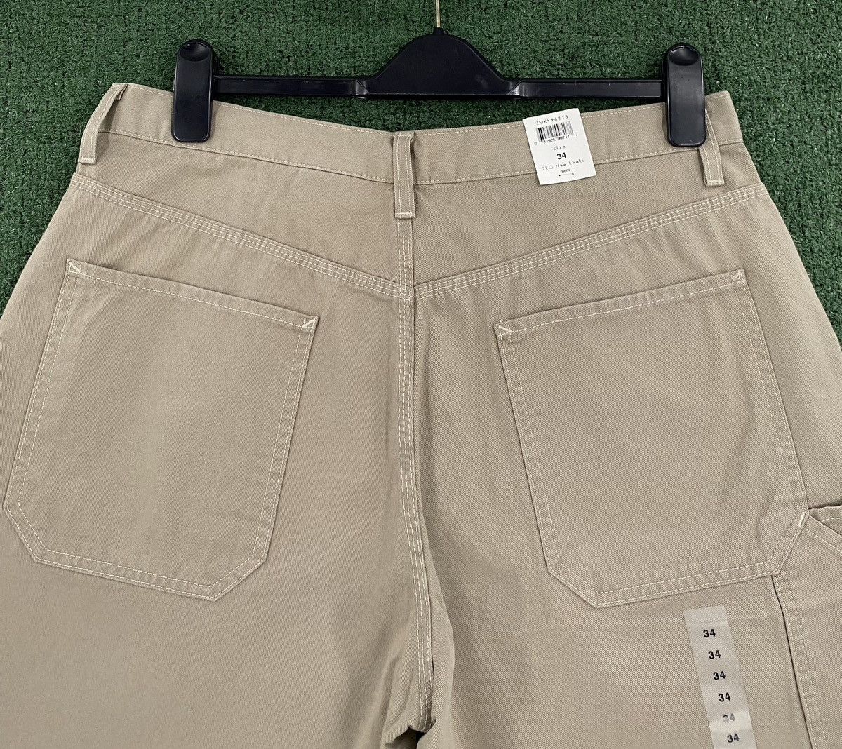 Calvin Klein New Vintage 90’s Calvin Klein Loose Fit Worker Shorts Men’s Size US 34 / EU 50 - 6 Thumbnail