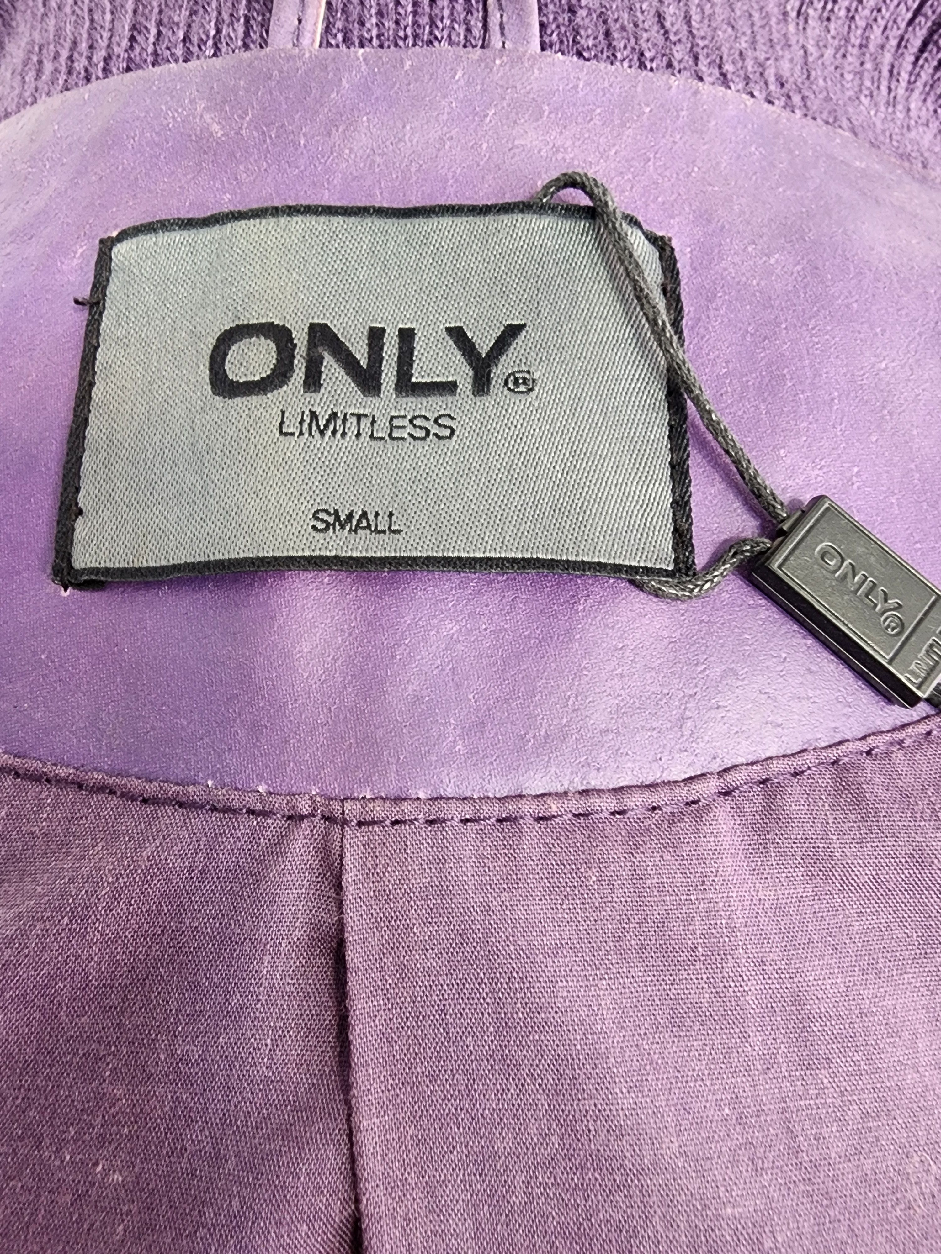 Other Purple Leather Jacket: Women's Vintage Sport Jacket Size S / US 4 / IT 40 - 8 Thumbnail