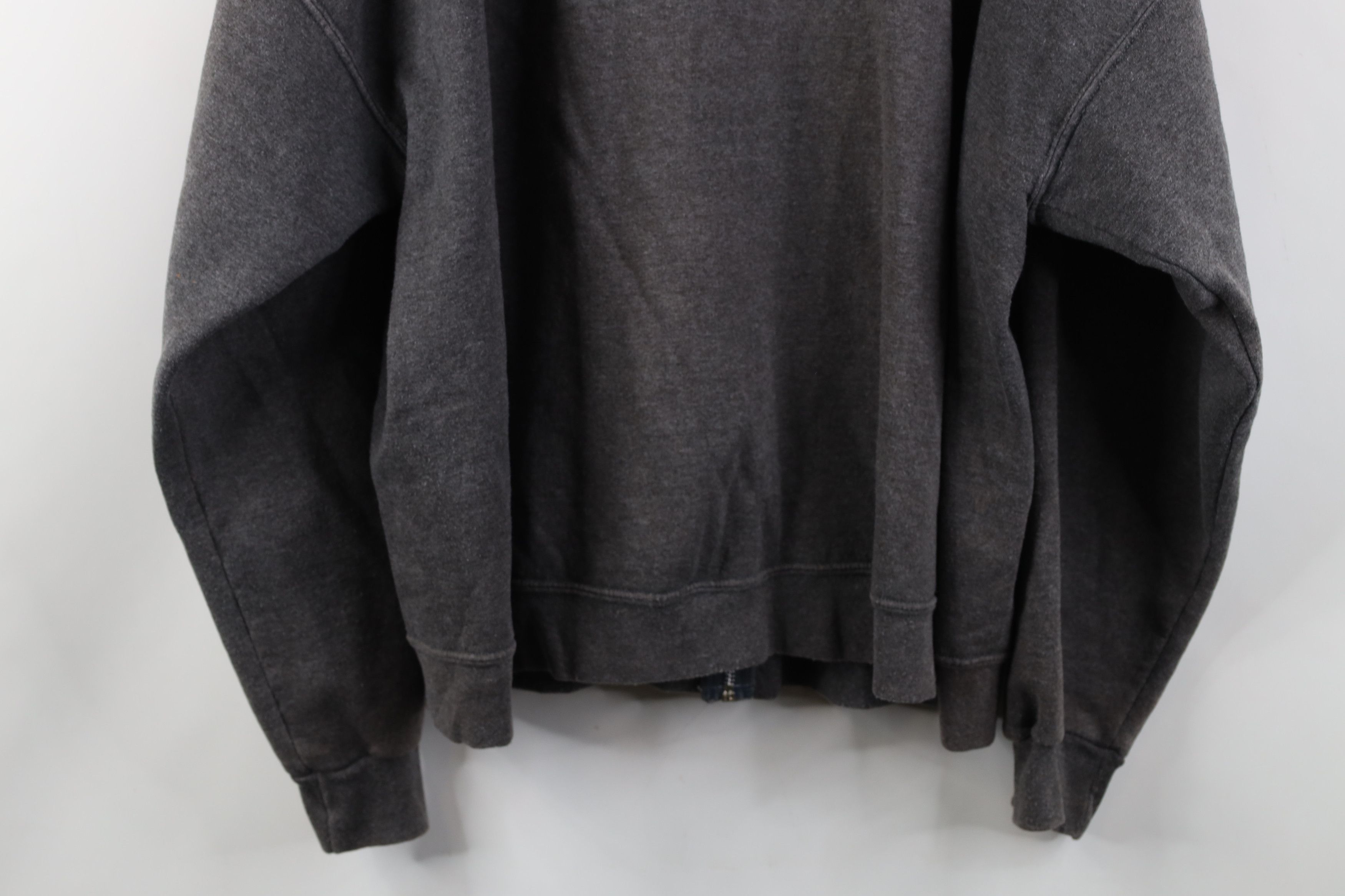 Starter Vintage 90s Starter Faded Heavyweight Full Zip Hoodie Gray Size US XL / EU 56 / 4 - 15 Thumbnail