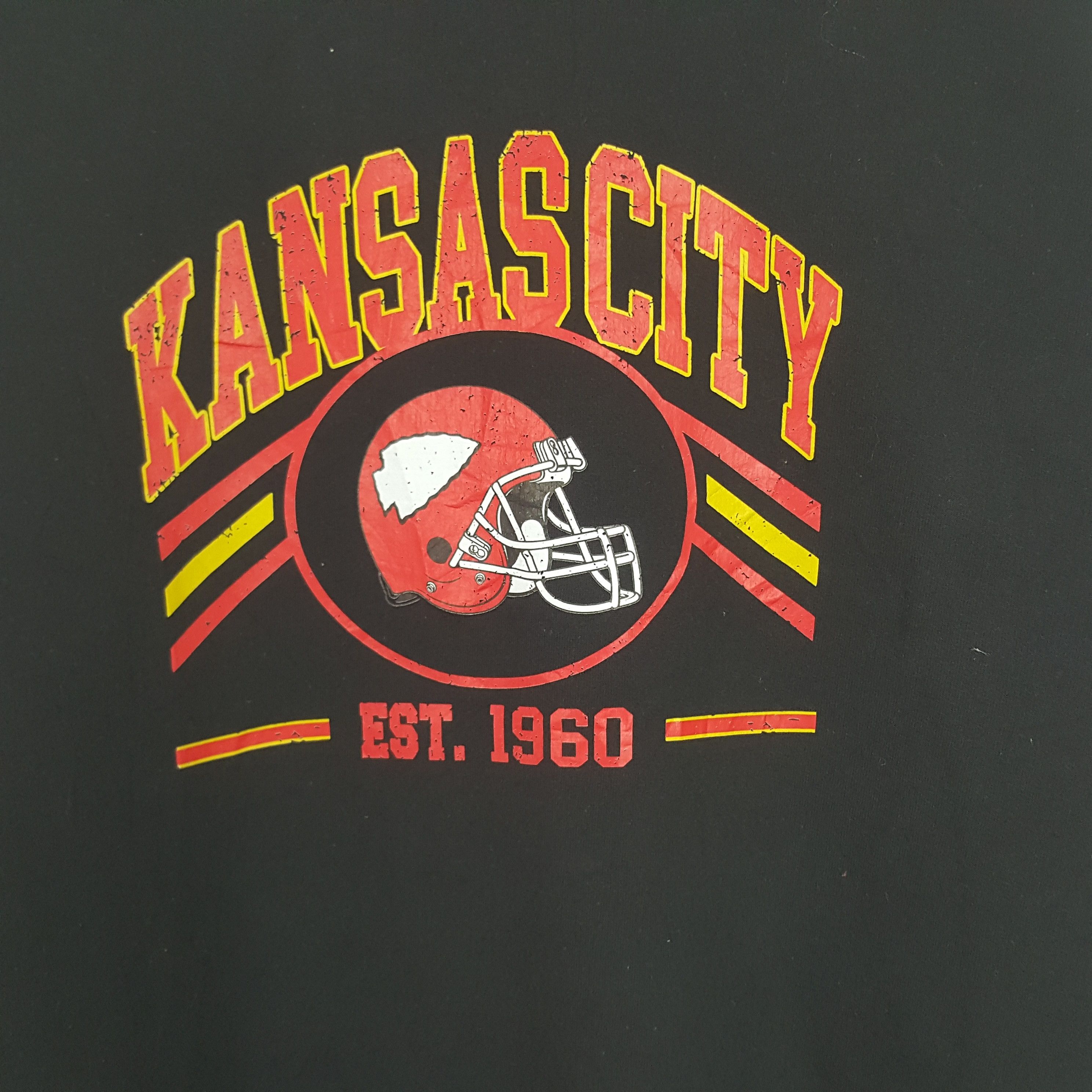 NFL × Vintage Vintage Kansas City American Football Team Sweatshirt Size US M / EU 48-50 / 2 - 2 Thumbnail