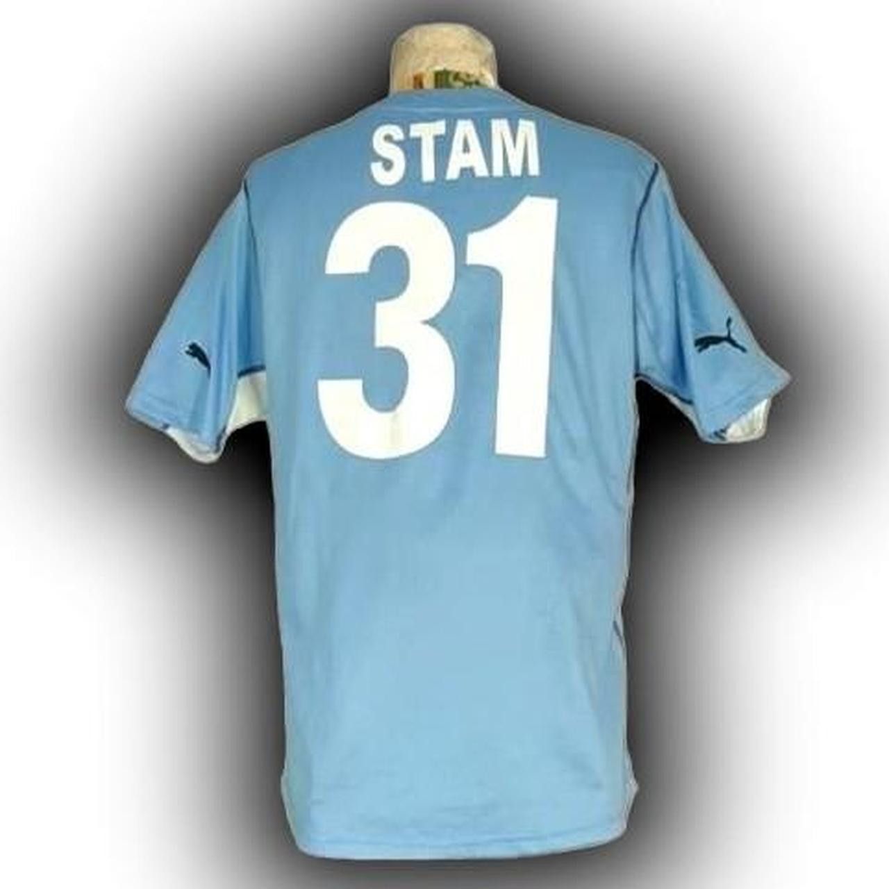 Puma Fc Lazio Italy 2001 2002 2003 Home Shirt Jersey Size US M / EU 48-50 / 2 - 2 Thumbnail