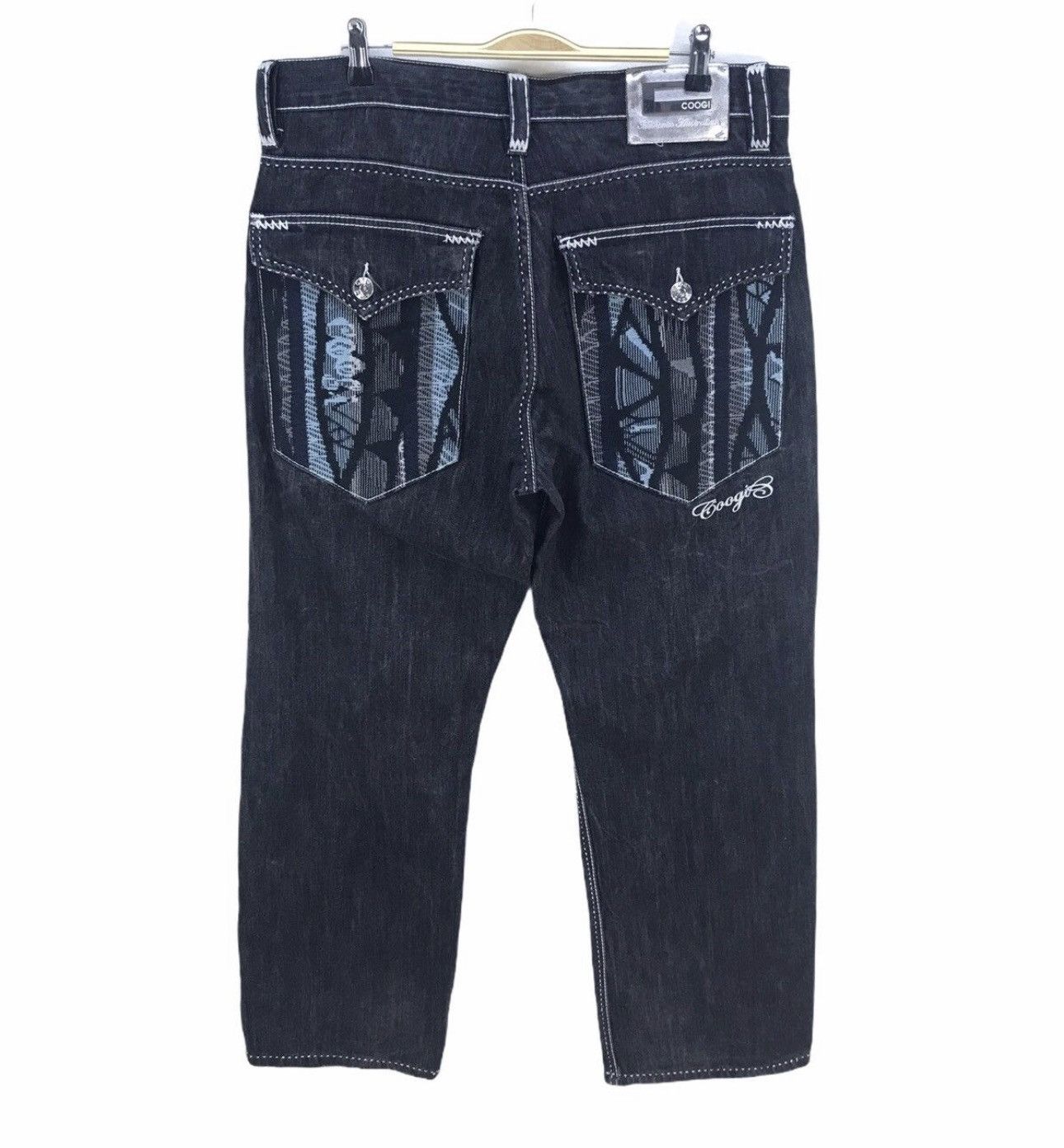 Coogi Vintage Coogi Embroidered Back Pocket Denim Jeans Size US 36 / EU 52 - 1 Thumbnail
