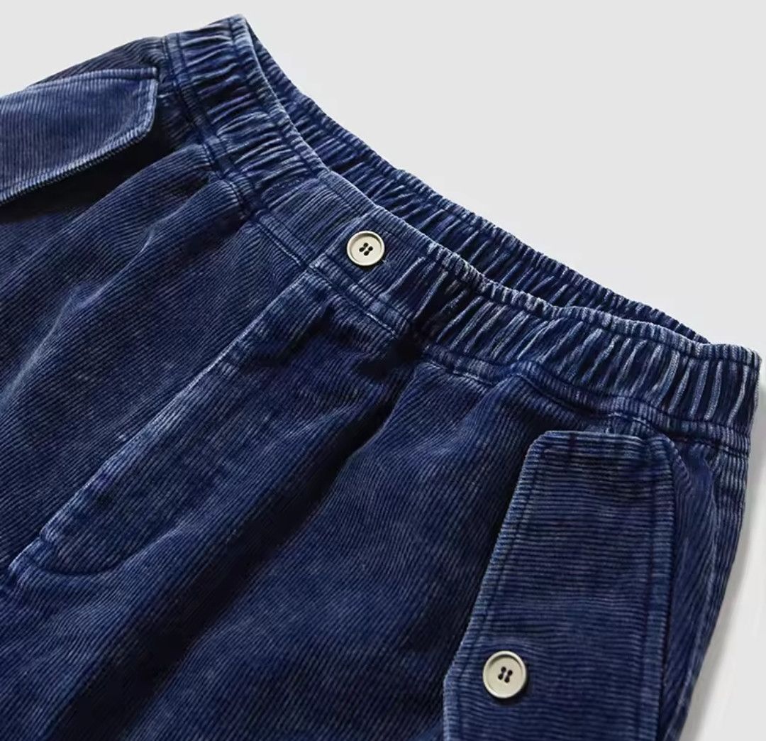 Japanese Brand × Vintage Heavy Duty Streetwear Washed Faded Vintage Cargo Size US 29 - 4 Thumbnail