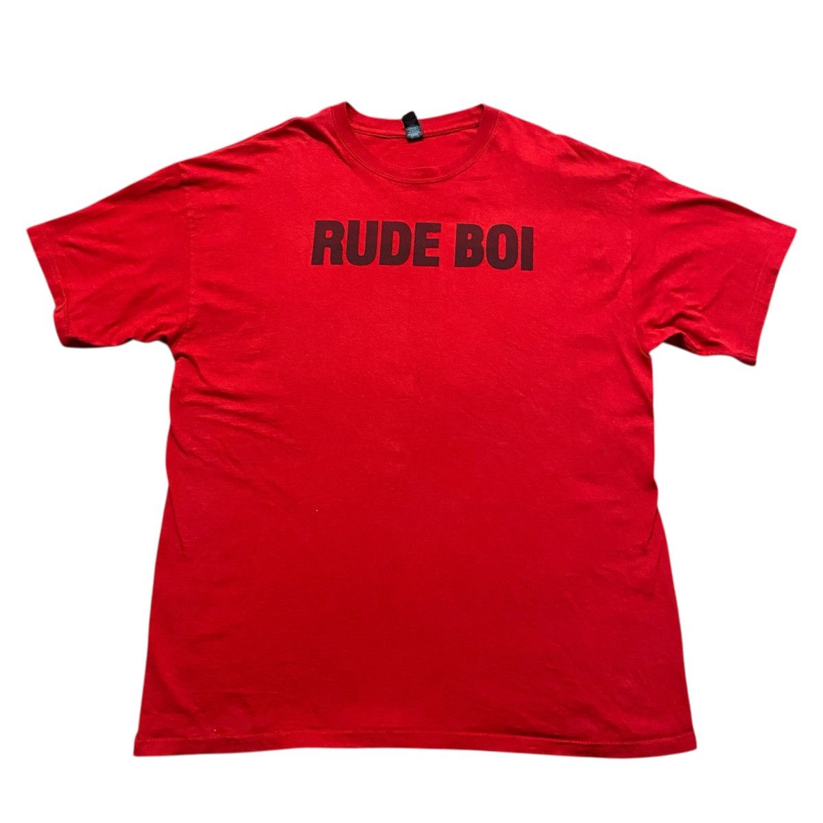 Other Rude Boi Red Graphic Tshirt Size US XL / EU 56 / 4 - 1 Thumbnail