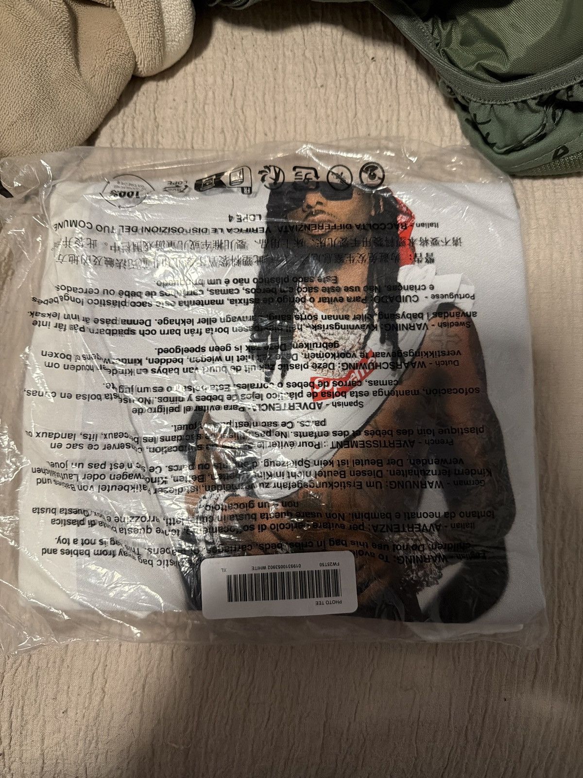Supreme Supreme Playboi Carti Photo Tee Size US XL / EU 56 / 4 - 2 Thumbnail