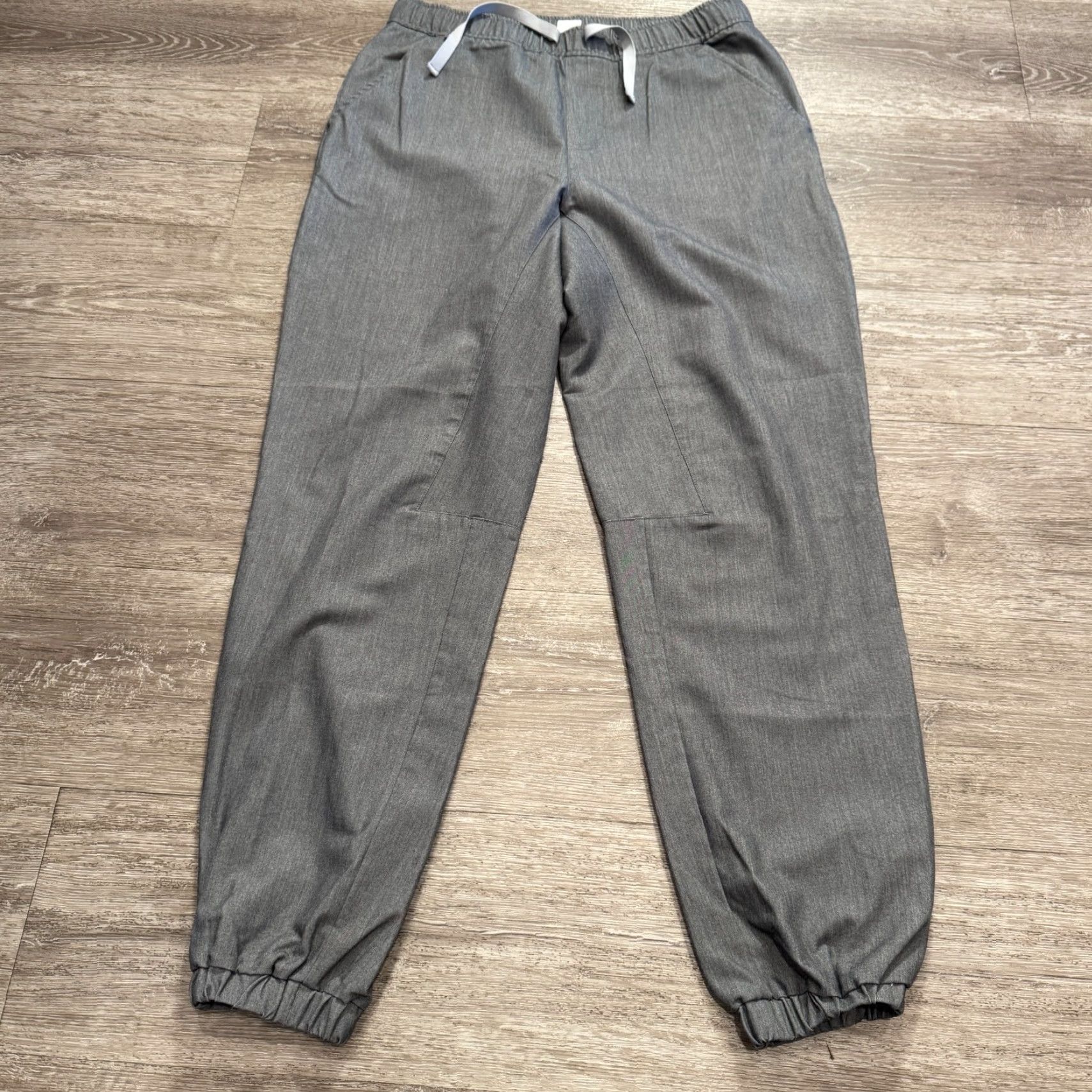 Vintage FIGS Gray Medium Pants Scrubs Figs Drawstring Jogger Polyester Men M Textile Uniform Size US 31 - 2 Thumbnail
