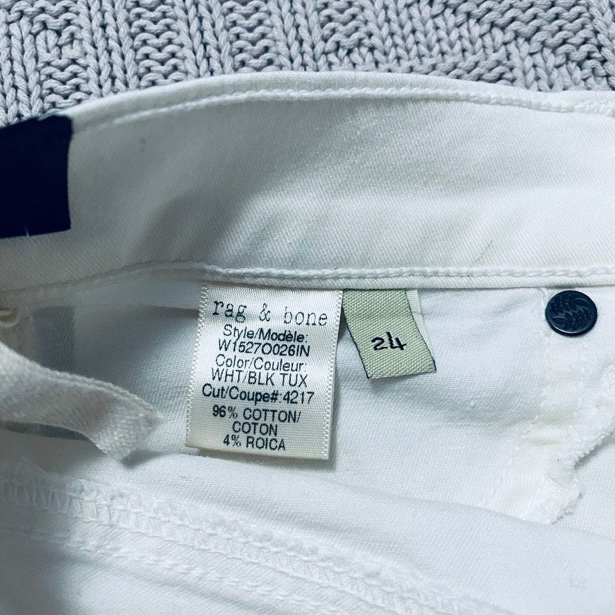 Rag & Bone Rag & Bone white capri jeans Size 24" / US 00 / IT 34 - 7 Thumbnail