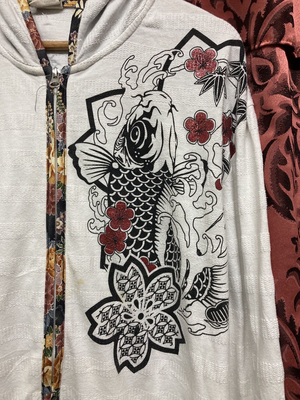 Designer × Japanese Brand Japanese design long sleeve hoodie tee Size US XL / EU 56 / 4 - 3 Thumbnail