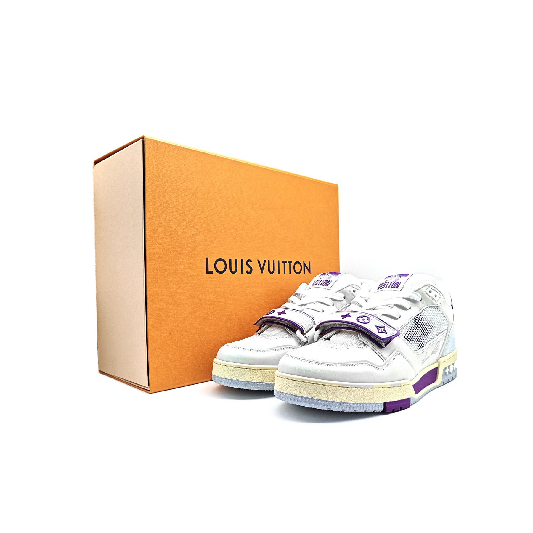 Louis Vuitton Louis Vuitton Violet Mesh Trainer Sneaker Size US 8.5 / EU 41-42 - 5 Thumbnail