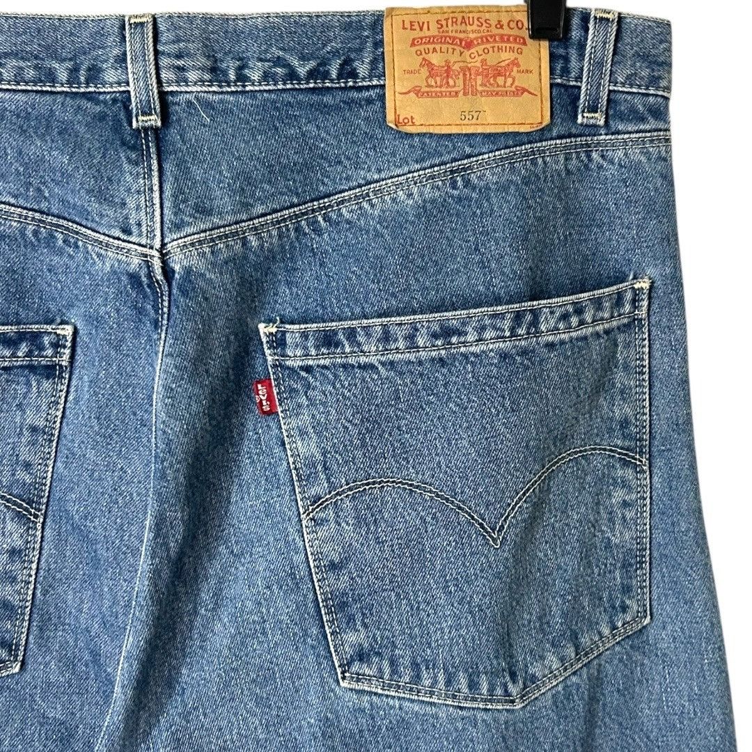 Levi's Vintage Levi's 557 Men's Relaxed Boot Fit Jeans - Size W 38 Size US 38 / EU 54 - 6 Thumbnail