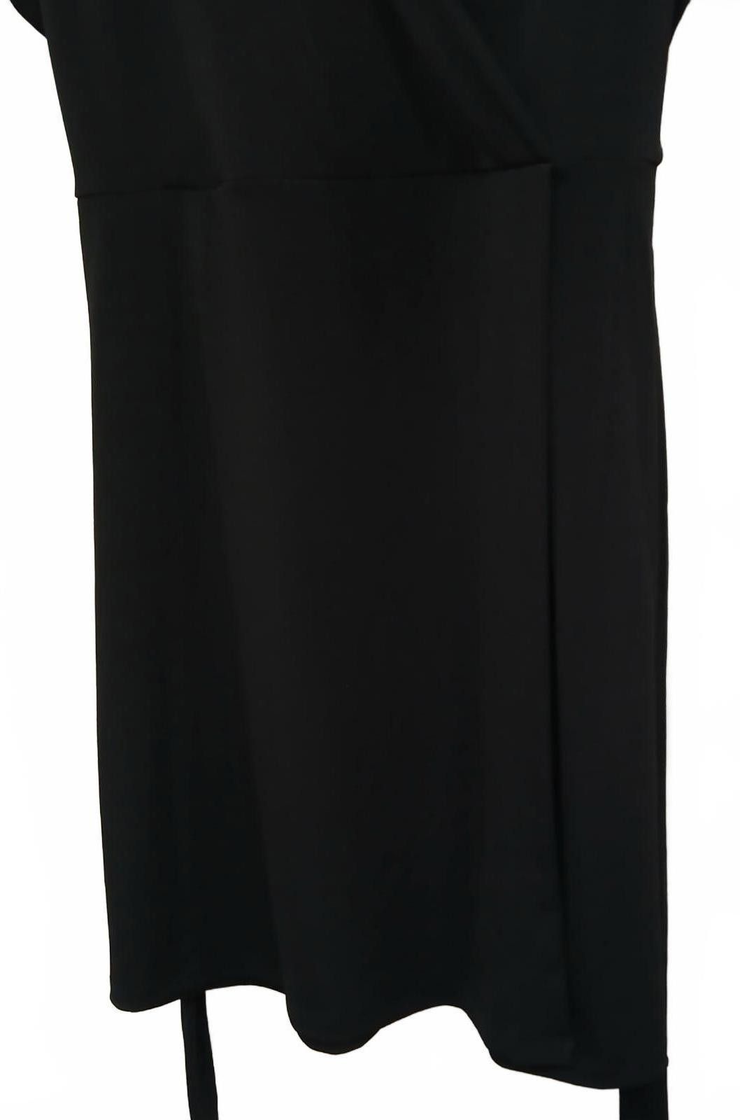 Nine West Black Wrap Dress Nine West NWT Large Size L / US 10 / IT 46 - 7 Thumbnail