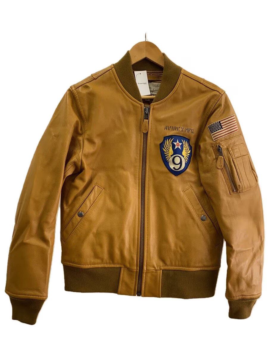 Avirex Avirex Plain Goat Leather Jacket Blouson Beige Size US M / EU 48-50 / 2 - 1 Thumbnail