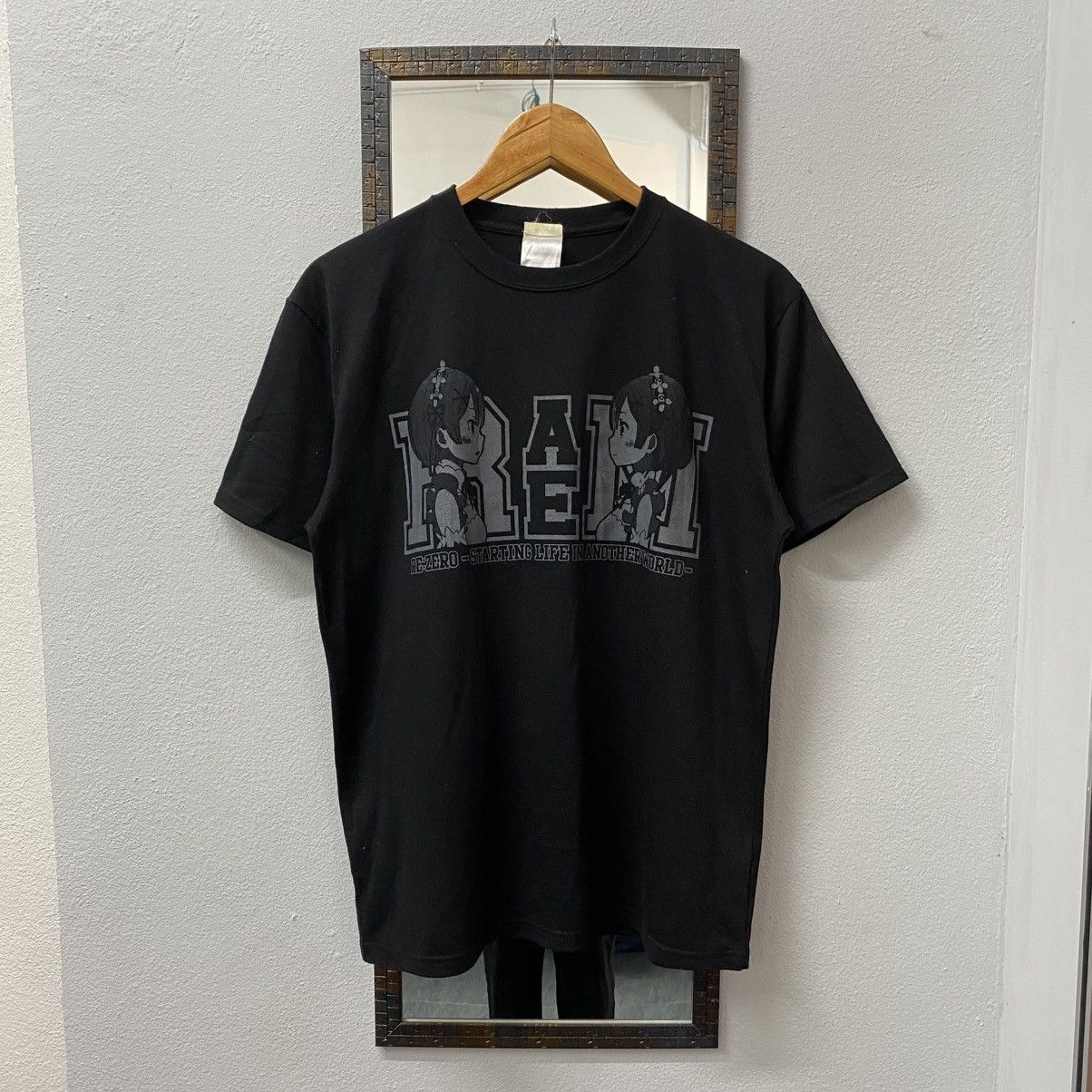 Anime Re Zero Rem & Ram Graphic Anime Cospa Tee Size US L / EU 52-54 / 3 - 1 Thumbnail