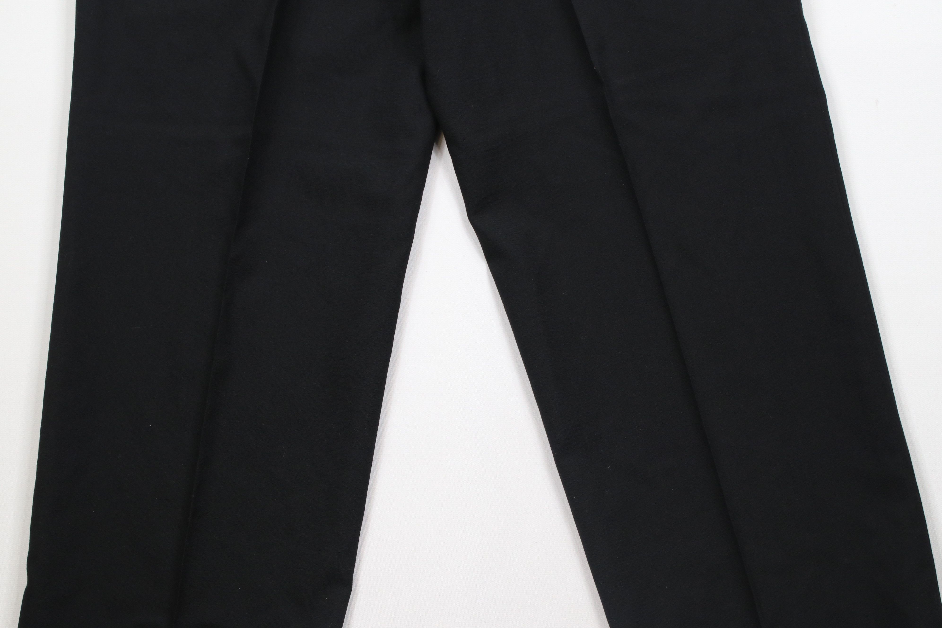 Ralph Lauren × Vintage Vintage 90s Ralph Lauren Cuffed Wide Leg Chino Pants Black Size US 30 / EU 46 - 11 Thumbnail