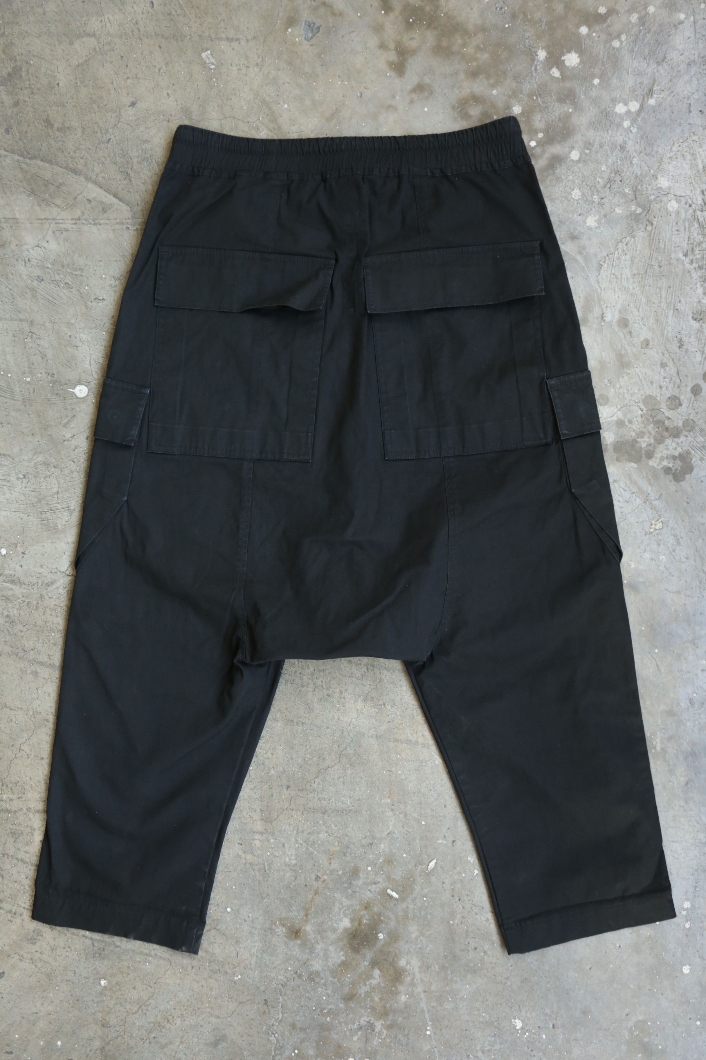 Rick Owens Rick Owens - S/S 18 - Cargo Cropped Sarouel Pants Size US 30 / EU 46 - 2 Thumbnail