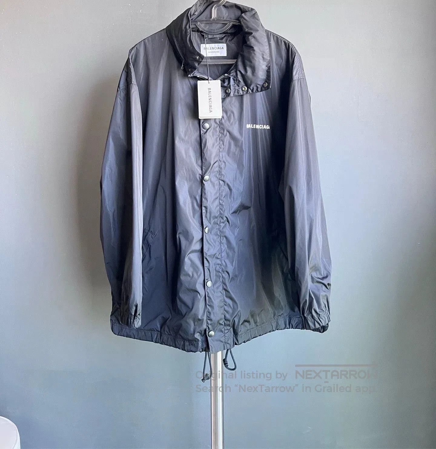 Balenciaga Balenciaga Defile Coach Jacket Raincoat. Size US XS / EU 42 / 0 - 1 Thumbnail