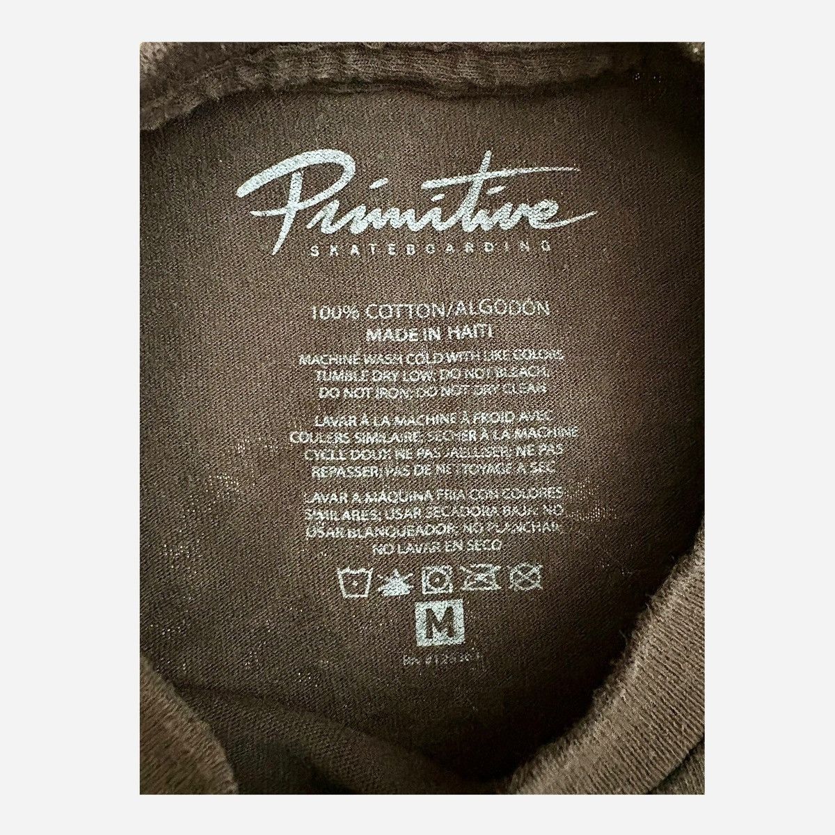 Primitive Primitive Skateboarding Apparel Brown Men’s T-Shirt Sz M Size US M / EU 48-50 / 2 - 16 Thumbnail