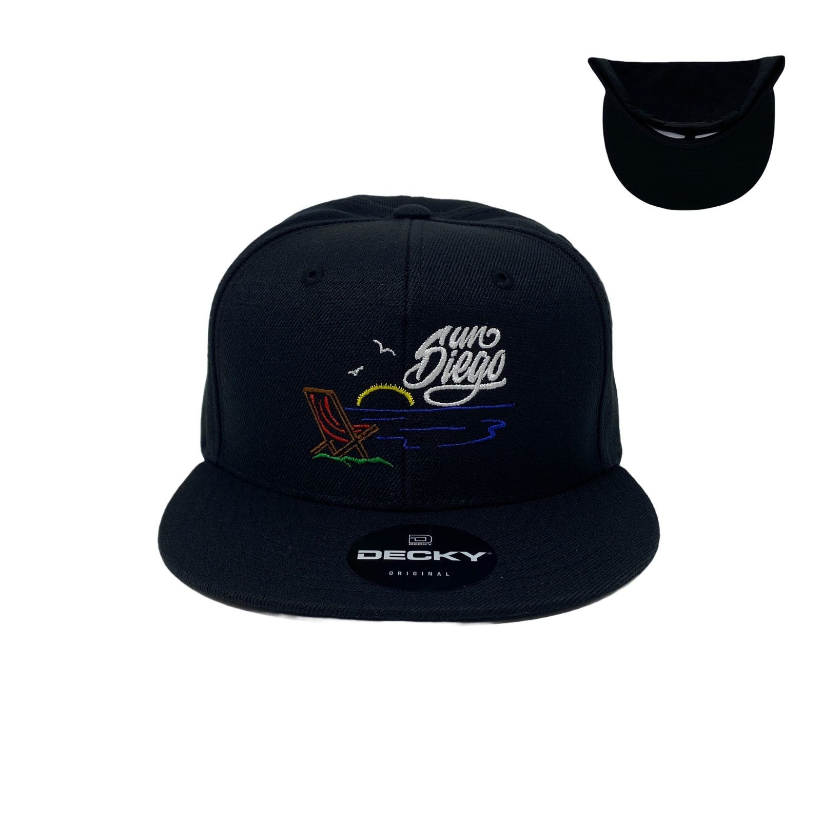 Other San Diego SD CA SUN Beach SoCal PCH Mexico Bay Snapback Hat Size ONE SIZE - 1 Thumbnail