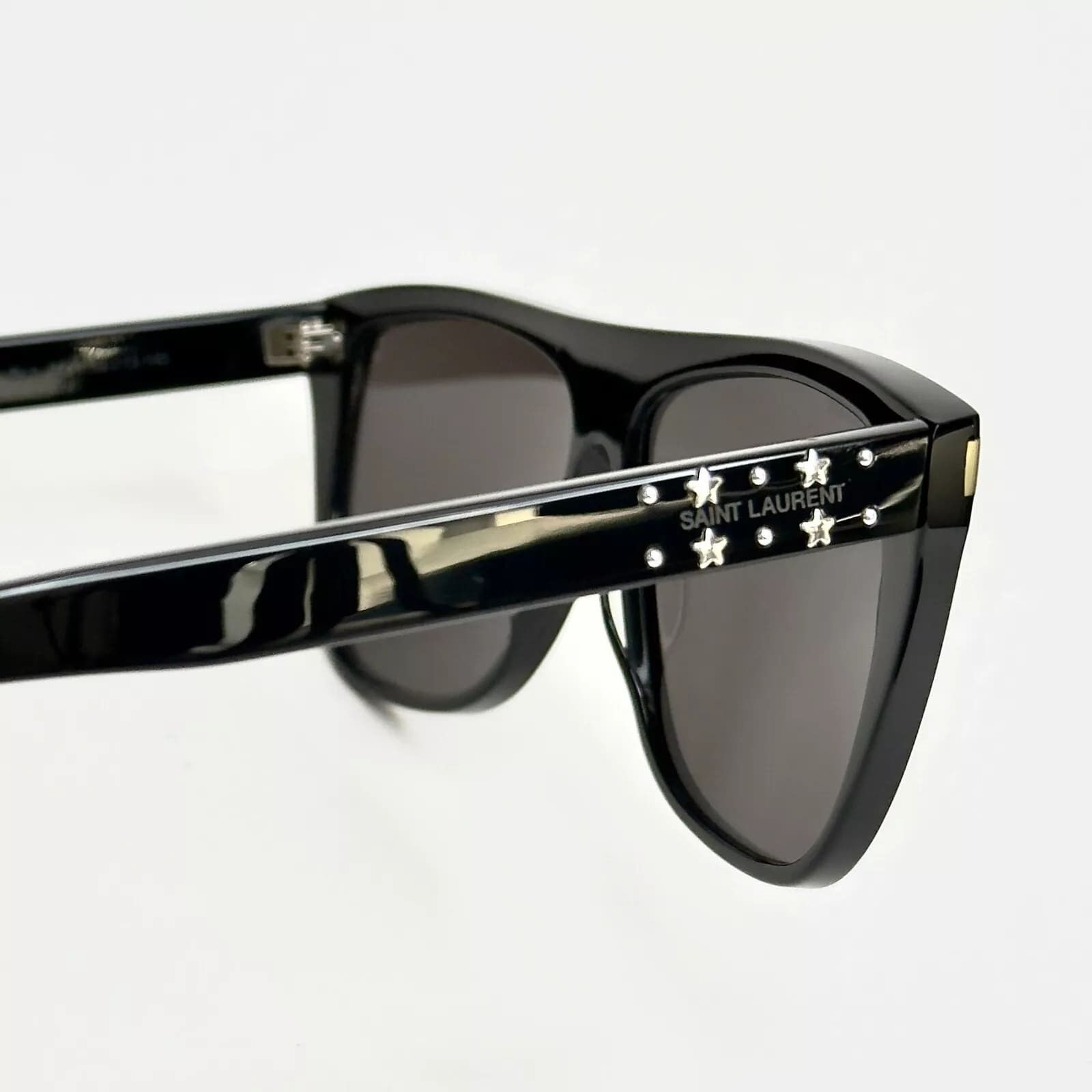 Yves Saint Laurent SAINT LAURENT SL1 23 Black Metal Star Stud Unisex Mask SL 1 Size ONE SIZE - 5 Thumbnail