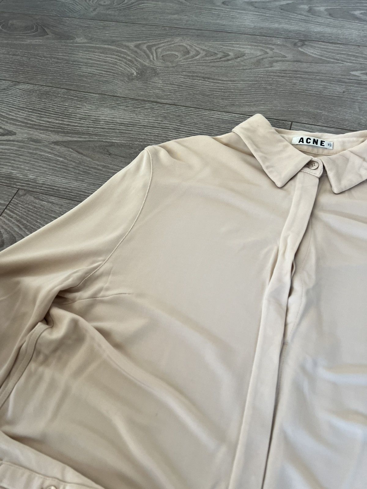 Acne Studios ‼️Vintage Acne Studios SS13 Sloan Jersey Viscose Blouses‼️ Size XS / US 0-2 / IT 36-38 - 9 Thumbnail