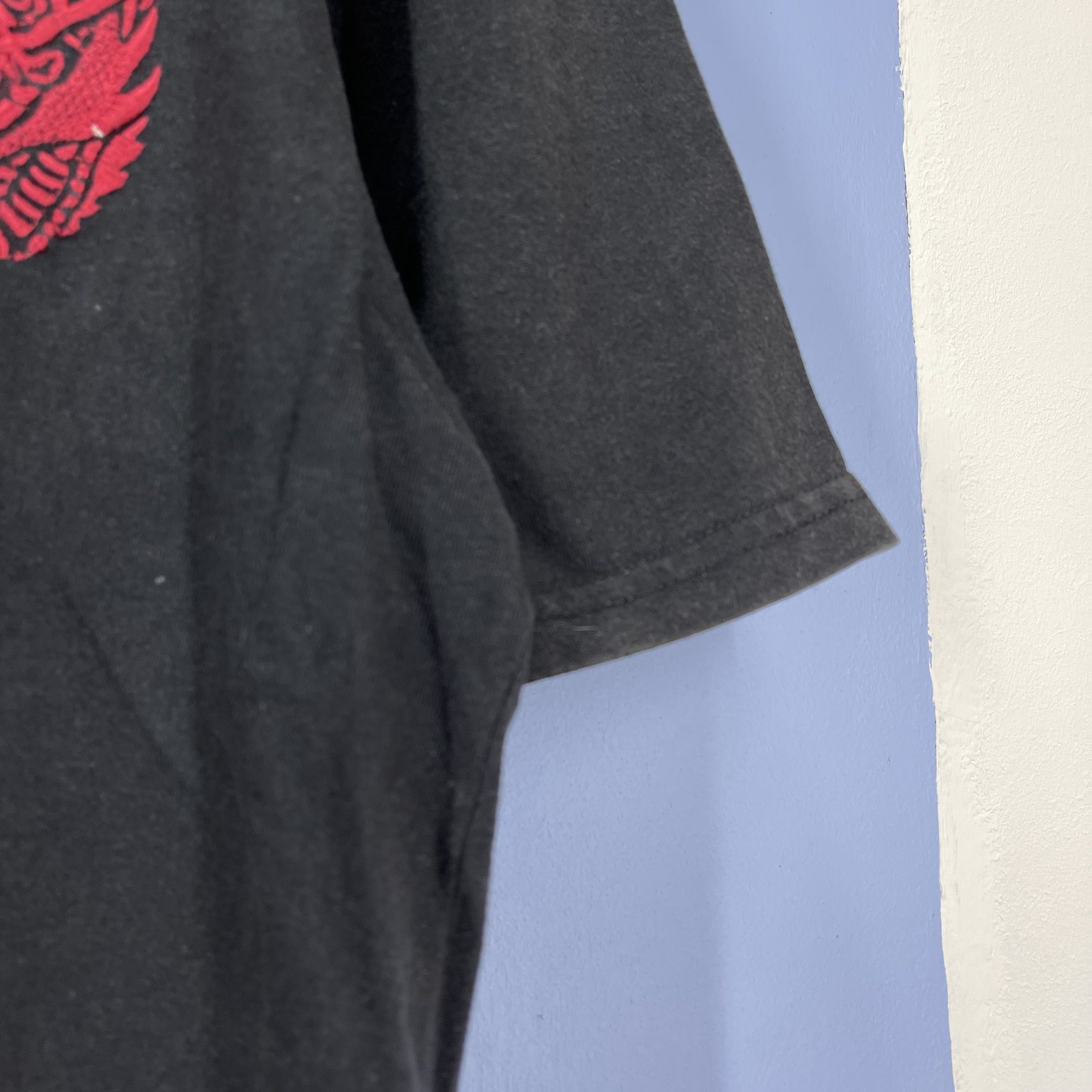 Japanese Brand Sukajan Embroidery Dragon & Tiger Crew Neck T Shirt #1099/AM Size US L / EU 52-54 / 3 - 6 Thumbnail