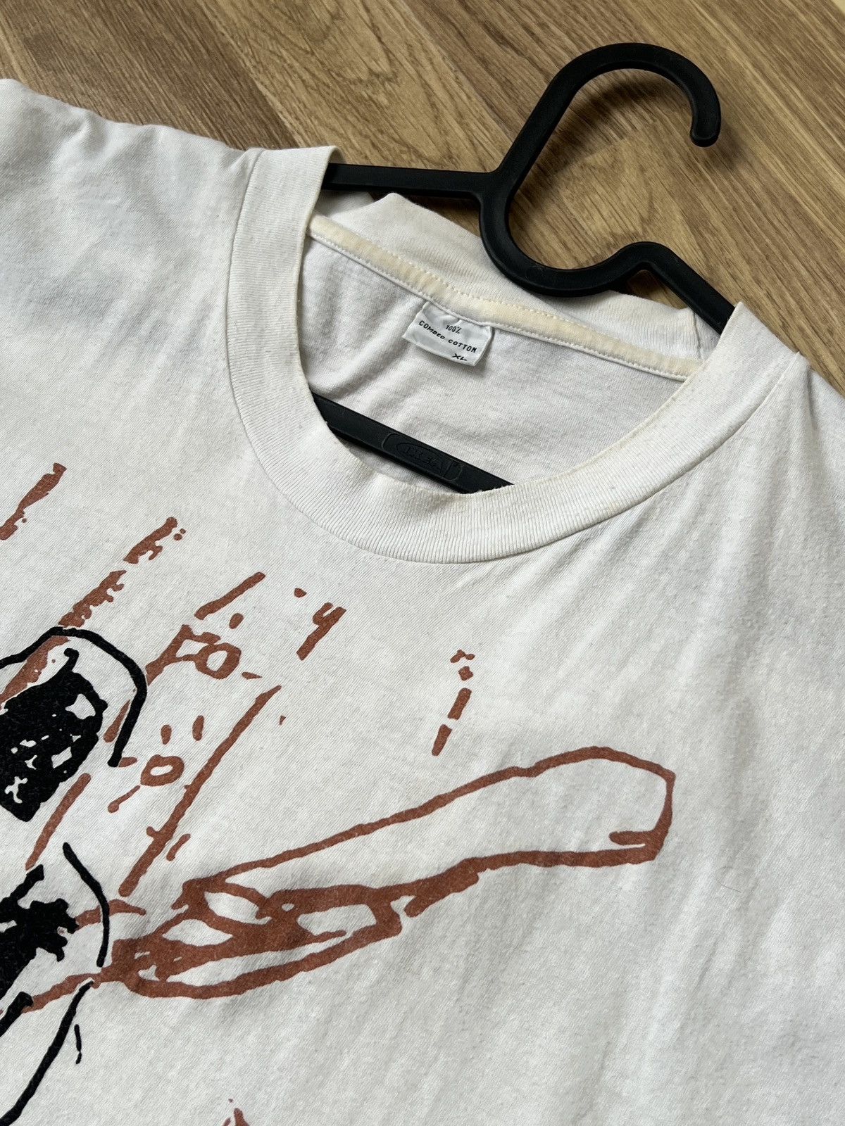 Vintage Vintage Eric Clapton 1992 World Tour White Tshirt Size XL Size US XL / EU 56 / 4 - 7 Thumbnail