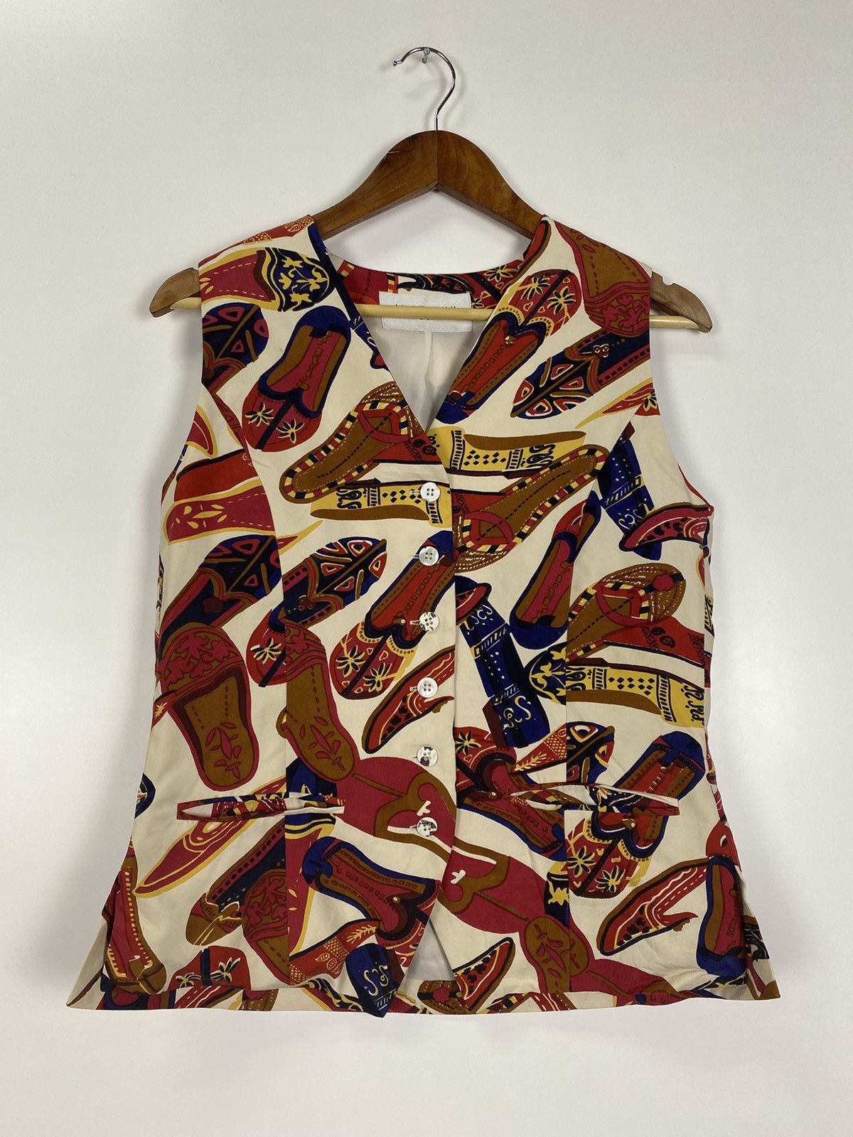 Japanese Brand × Vintage Vintage Vittadini sport vest Size US M / EU 48-50 / 2 - 2 Thumbnail