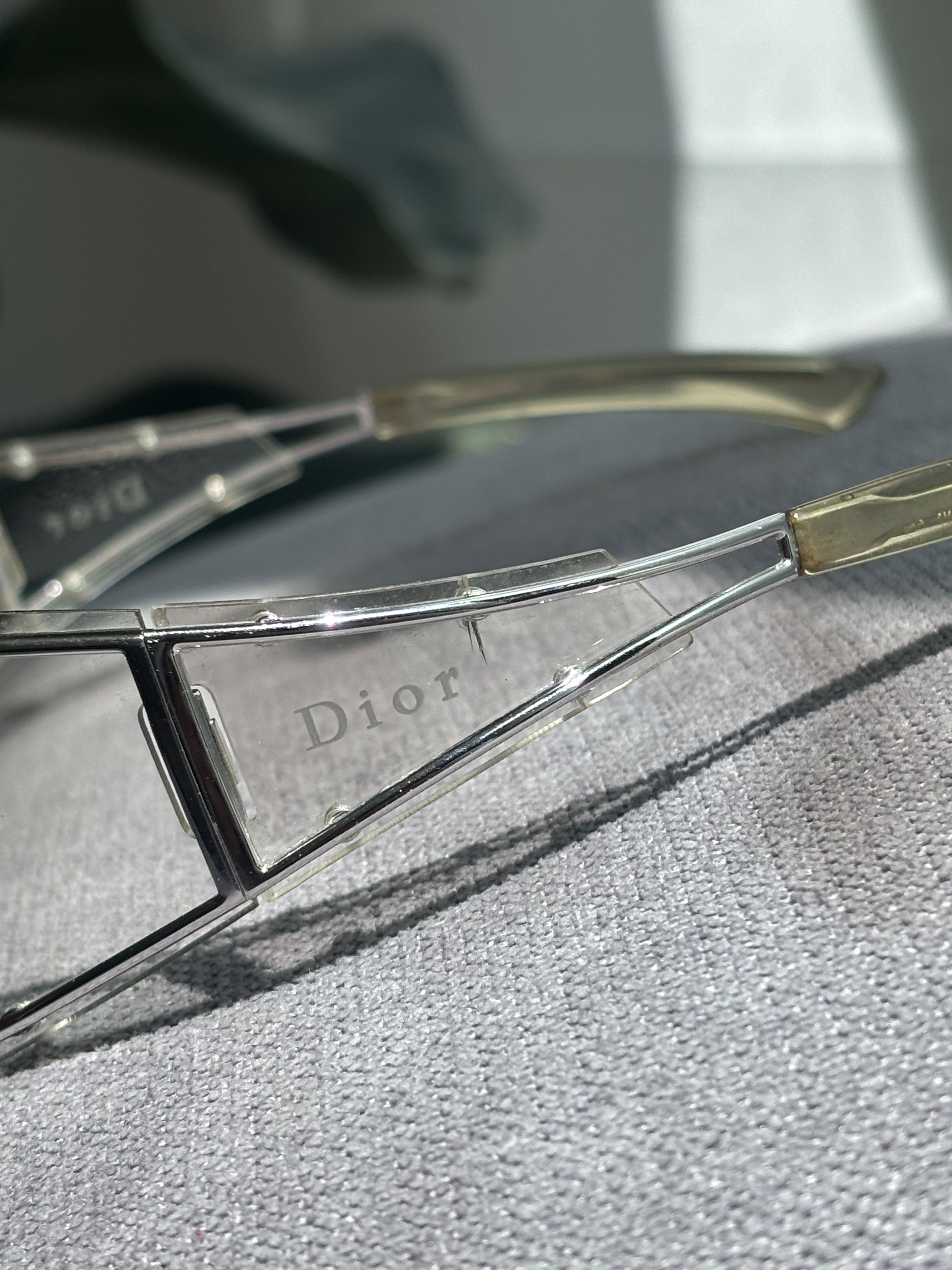 Dior Dior Sunglasses Trailer Park Bike Ski 90s Mask Sport Vintage Size ONE SIZE - 4 Thumbnail