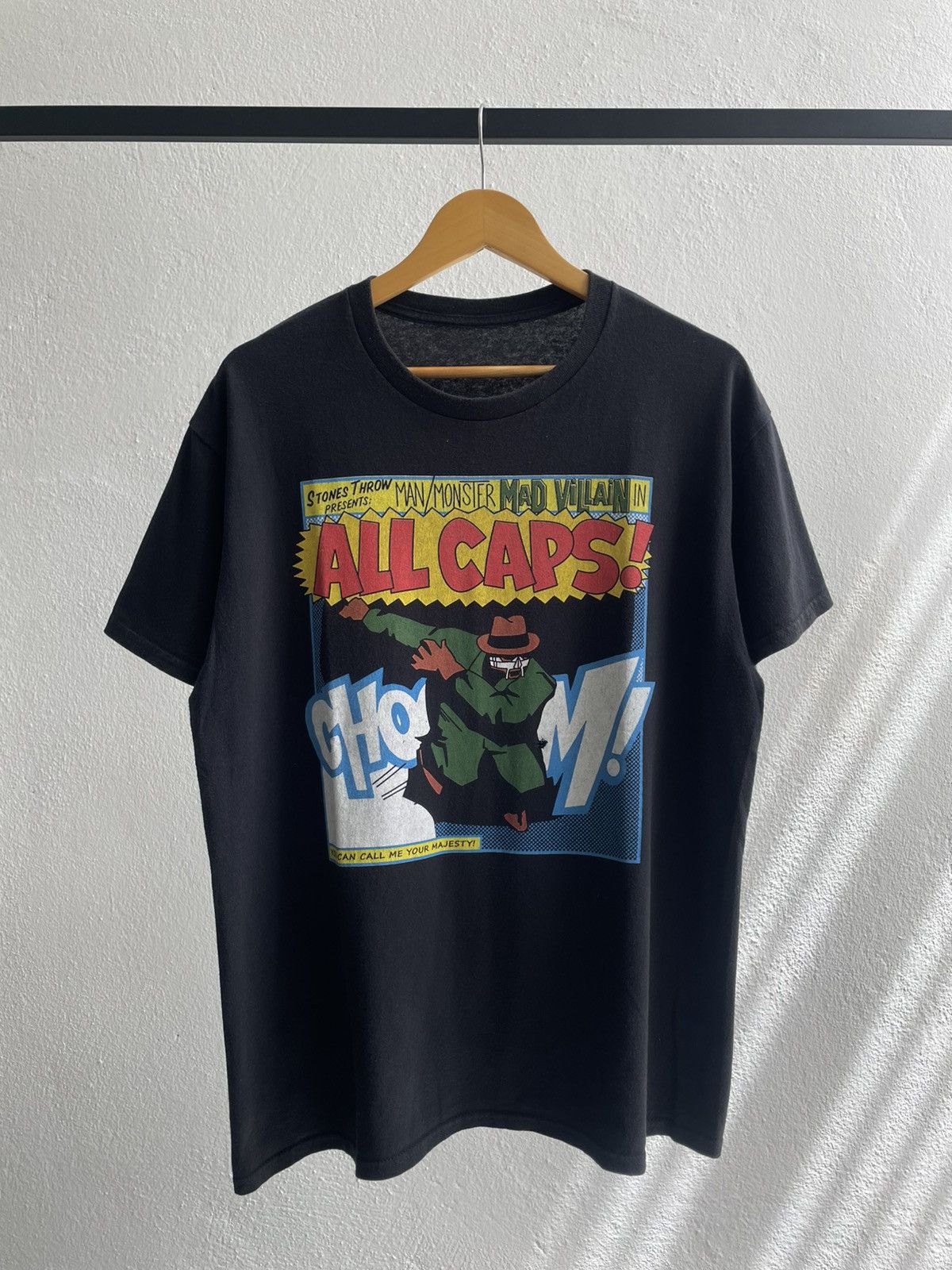 Very Rare Vintage MF DOOM Madvillian All Caps Shirt