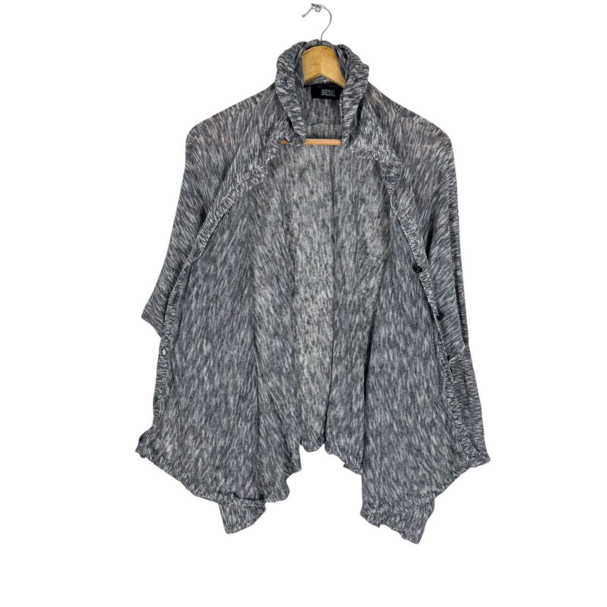 Diesel ☀️DIESEL HOODIE PONCHO SWEATER Size M / US 6-8 / IT 42-44 - 10 Thumbnail