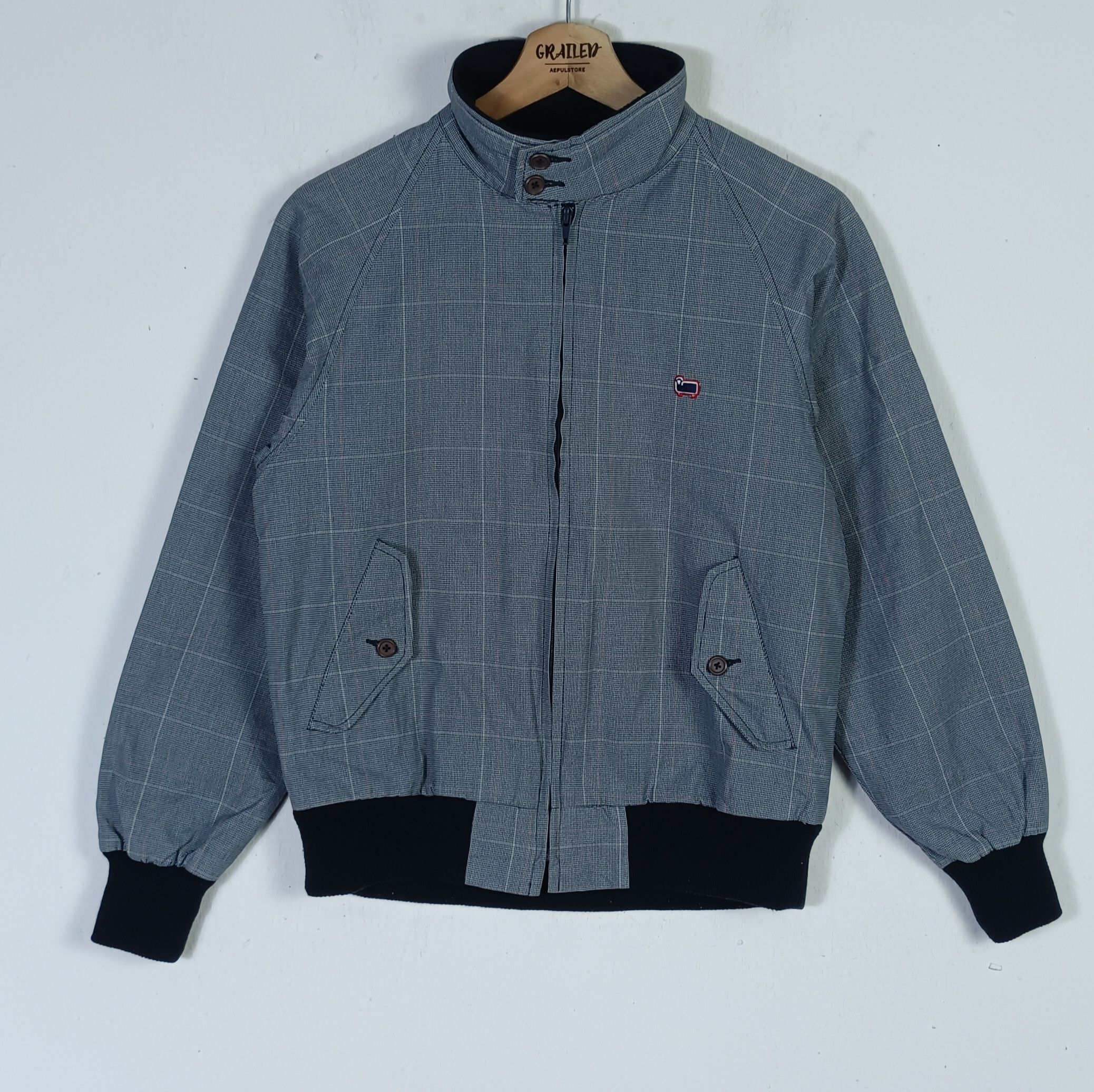 Woolrich Woolen Mills Vintage Woolrich Hickory Bomber Jacket Size US M / EU 48-50 / 2 - 1 Thumbnail
