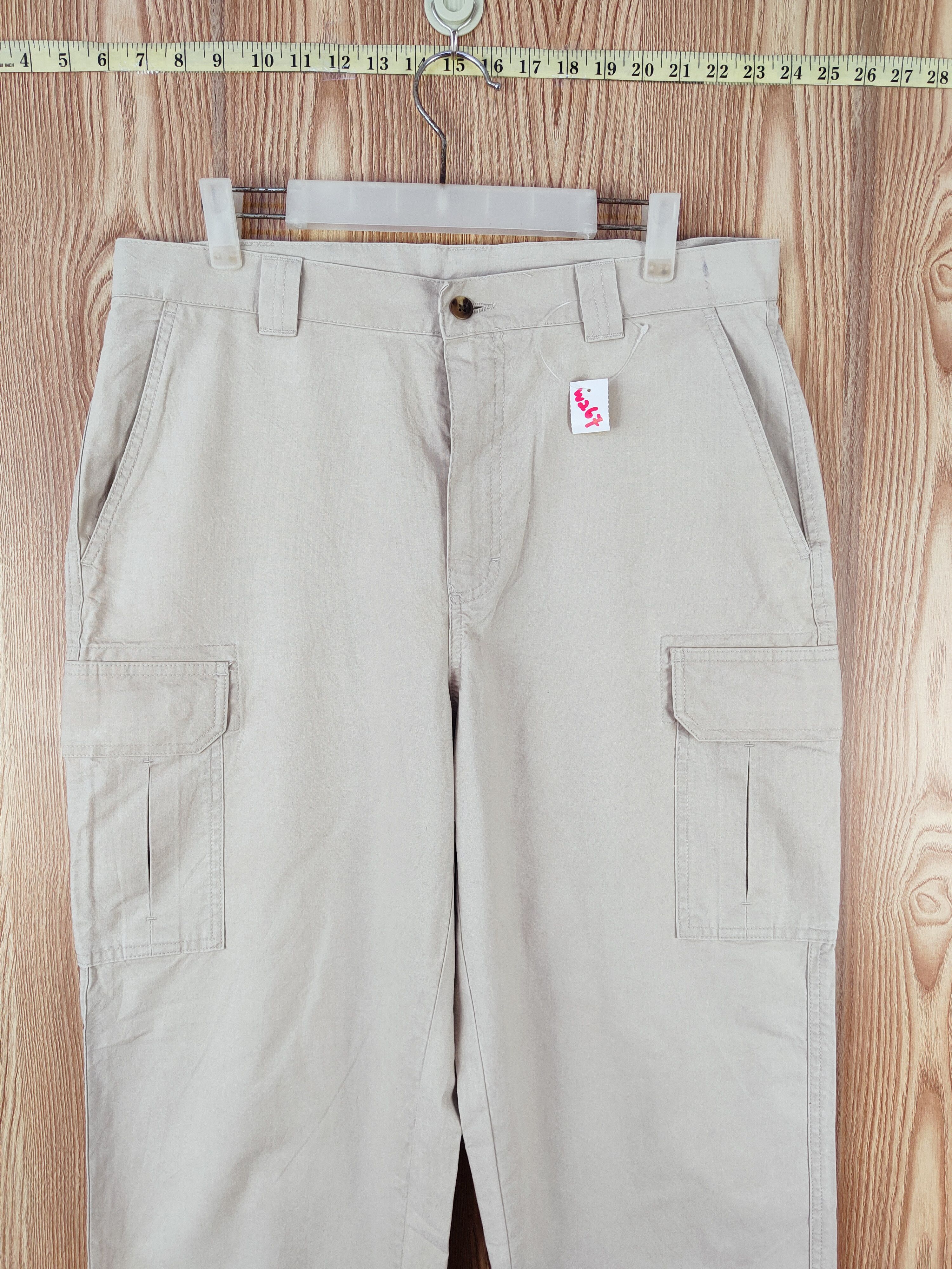 L.L. Bean L.L.Bean Beige Multipocket Tactical Cargo Pants #W267 Size US 33 - 2 Thumbnail