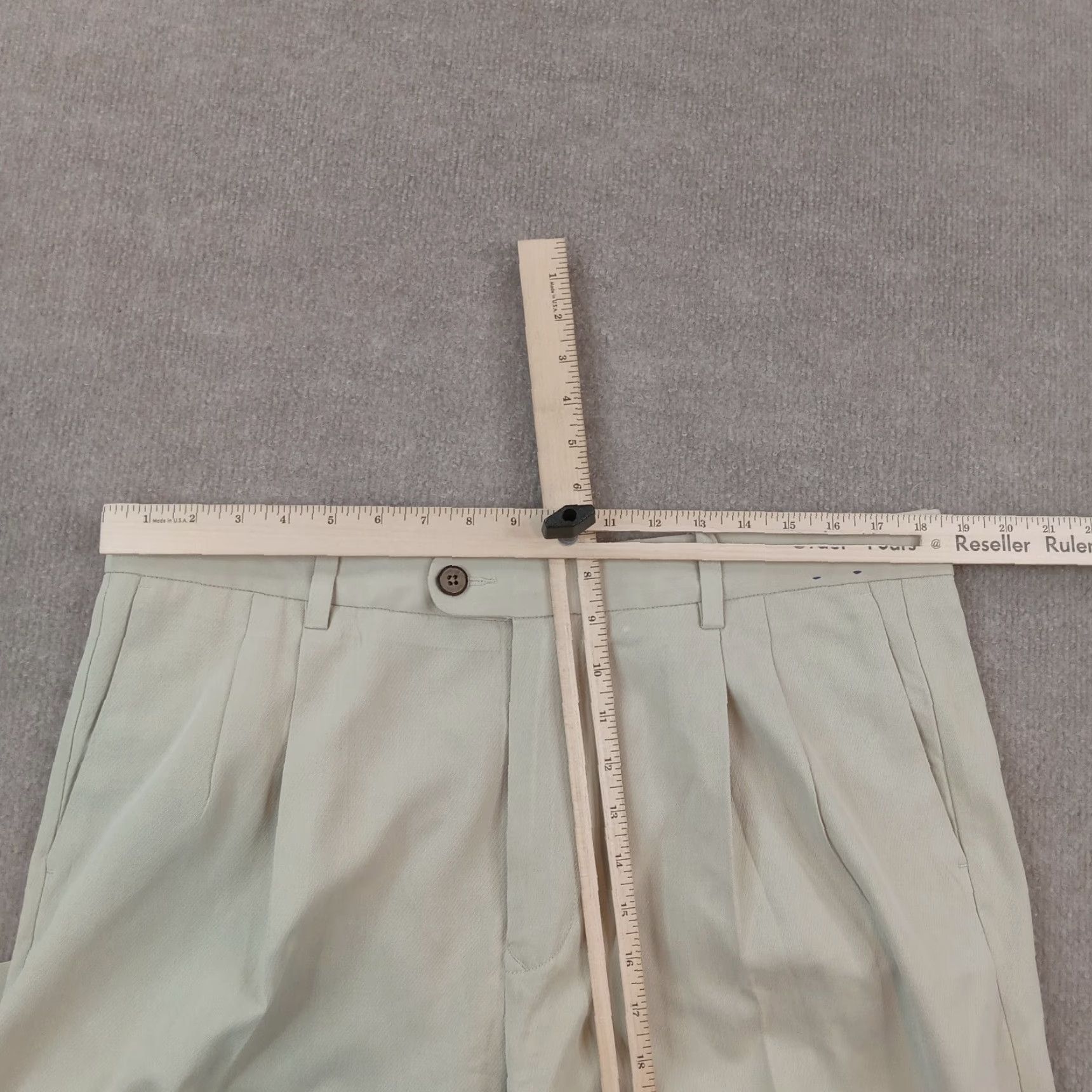 Tommy Bahama Tommy Bahama Mens Beige Chino Straight Fit Pleated Pants 36x30 Cotton Size US 36 / EU 52 - 5 Thumbnail